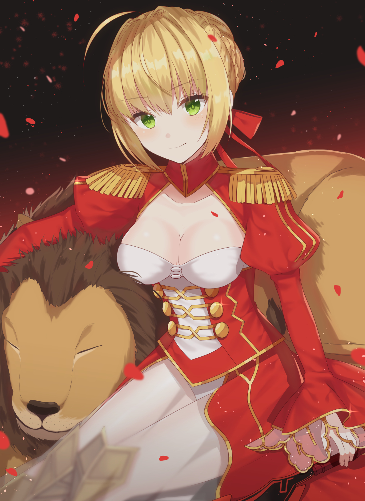 1190x1630 Wallpaper, Fate Grand Order, Nero Claudius, Saber Extra, Phone