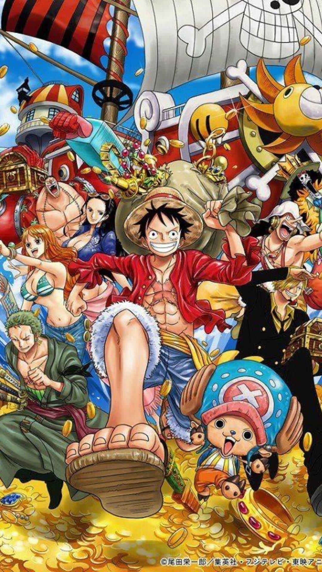 1080x1920 Best One Piece iPhone Wallpaper, Phone