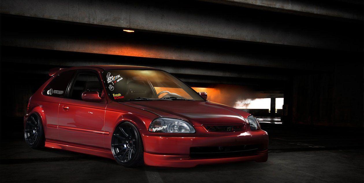 1260x640 hellaflush ek9. jdm only. Jdm and Honda, Desktop