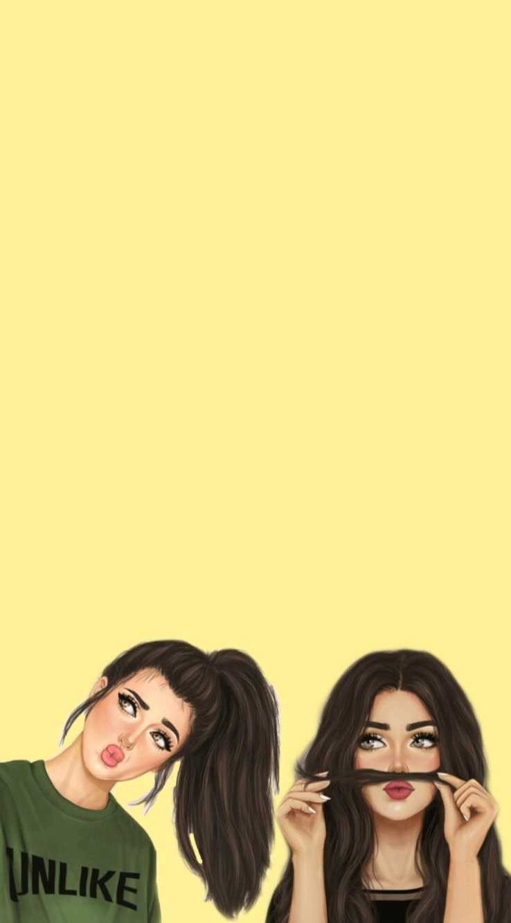 740x1340 Bff Wallpaper, Phone