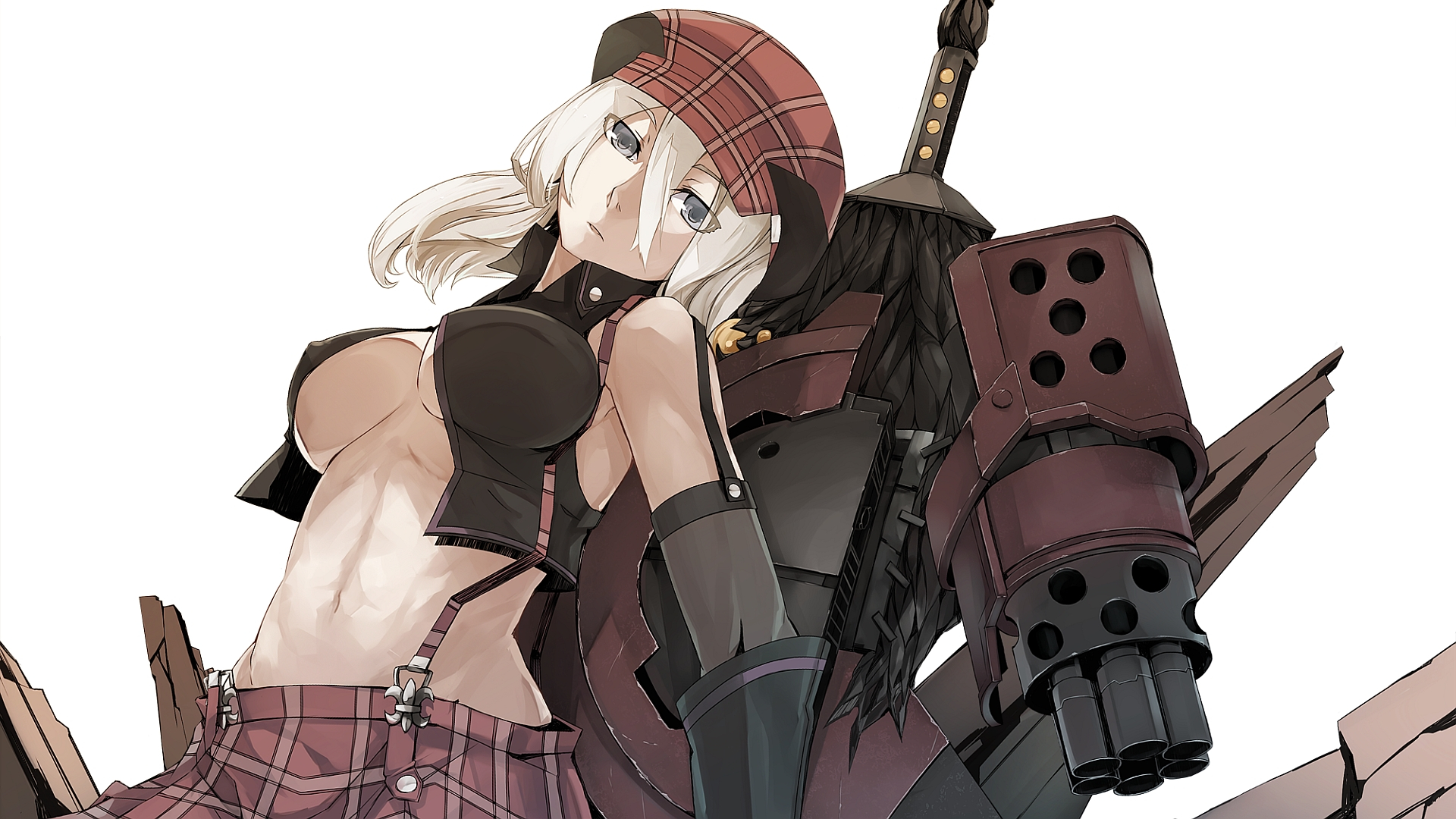 1920x1080 Wallpaper Alisa Ilinichina Amiella from God Eater, Desktop