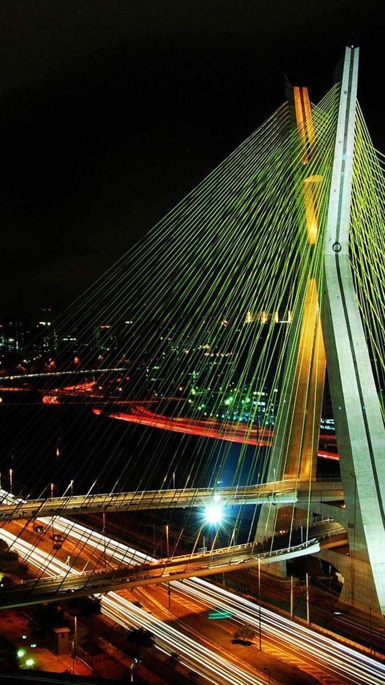 750x1340 Sao Paulo Bridge iPhone 6 Wallpaper, iPhone 6 Background and Themes, Phone