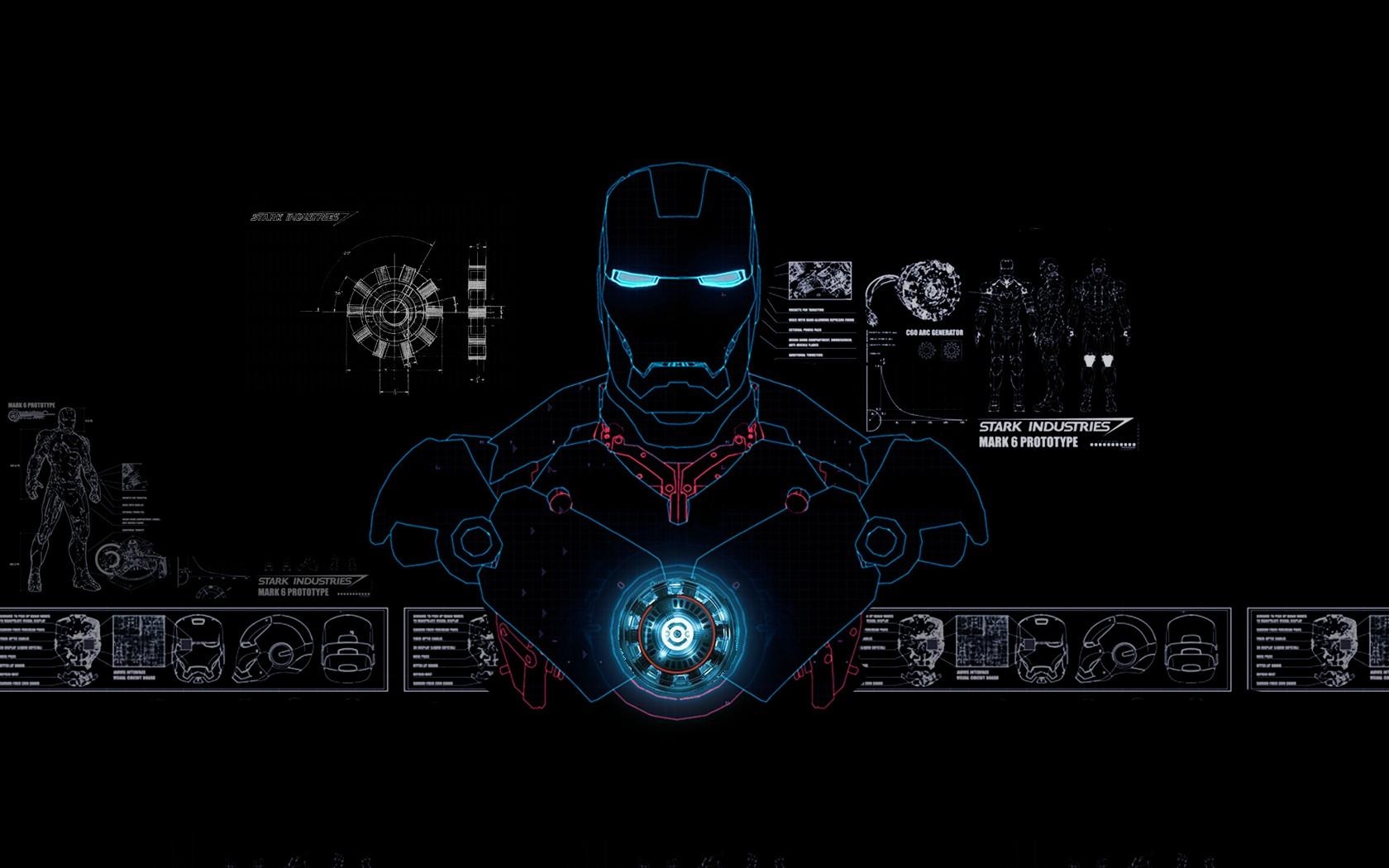 1680x1050 Jarvis Iron Man Wallpaper HD, Desktop