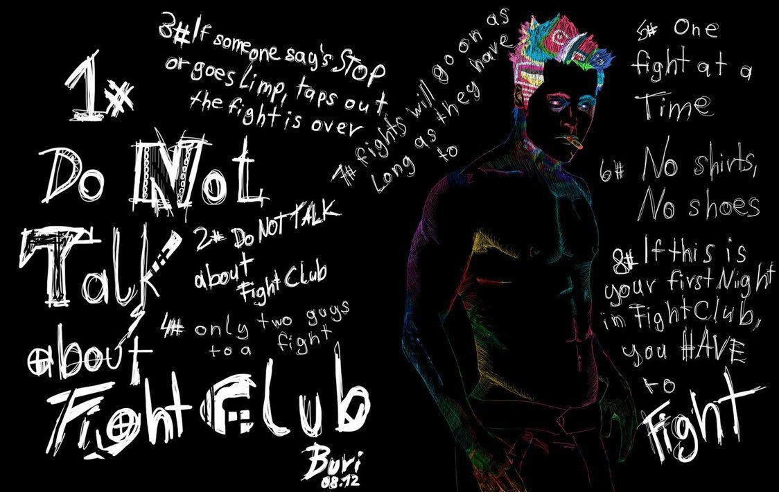 1130x710 Fight Club Rules Wallpaper, Desktop