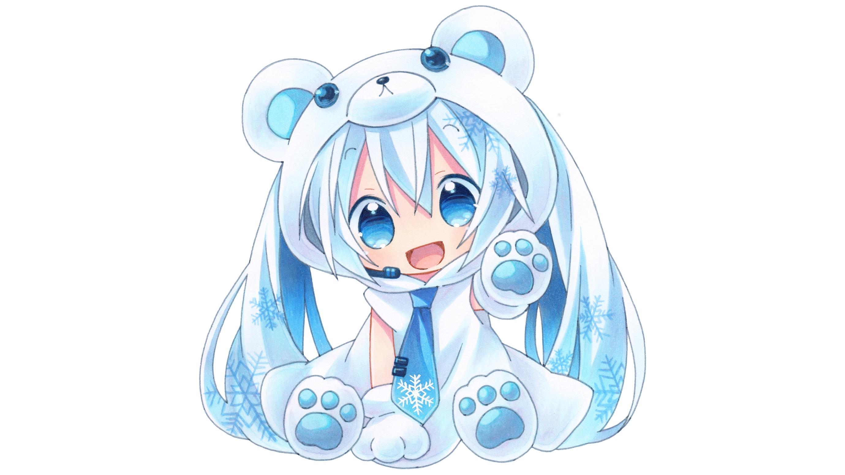 2760x1560 Cute Anime Chibi Wallpaper, Desktop