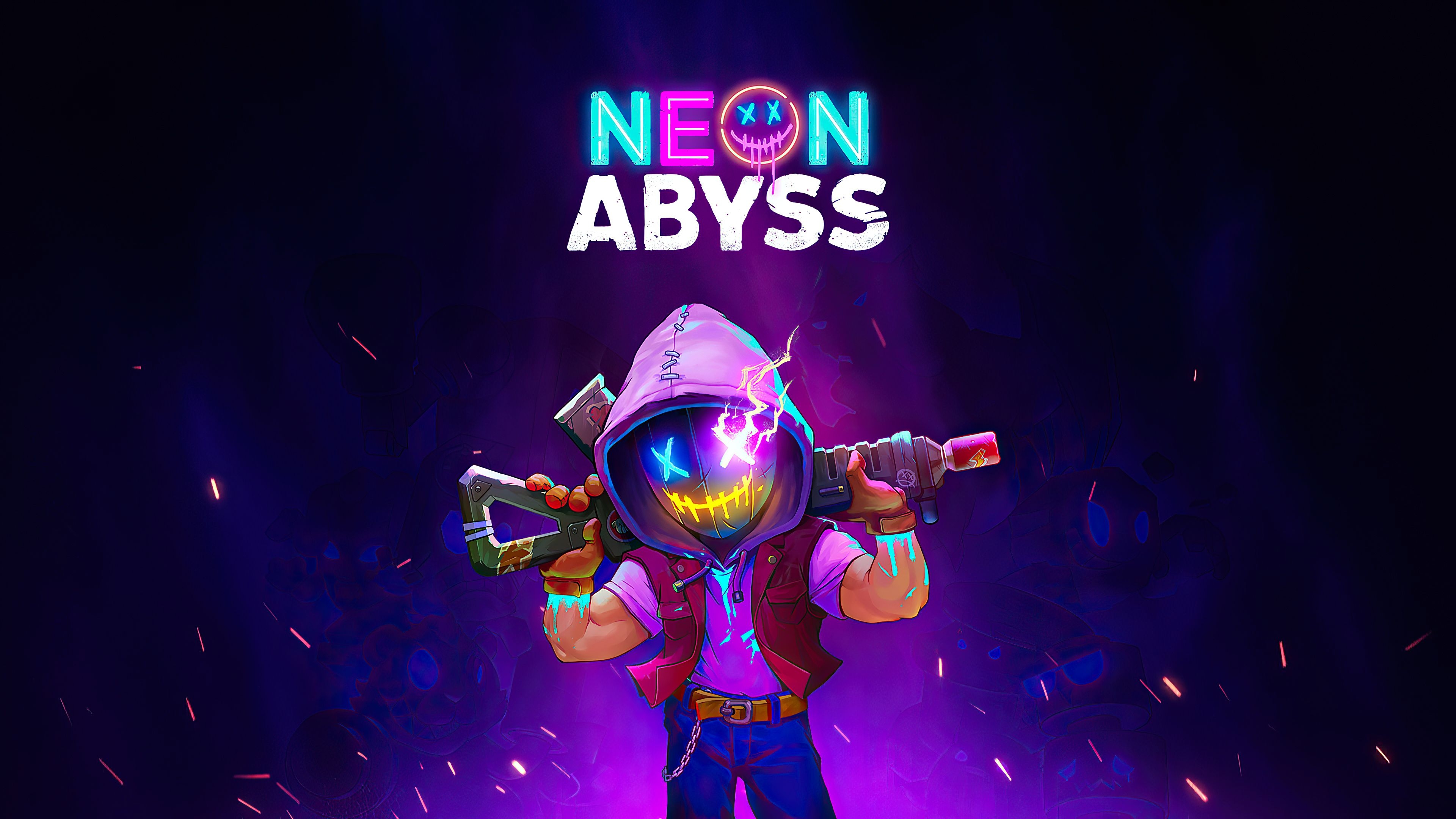 3840x2160 Wallpaper 4k Neon Abyss Neon Abyss 2020 game wallpaper 4k, Neon Abyss wallpaper, Desktop