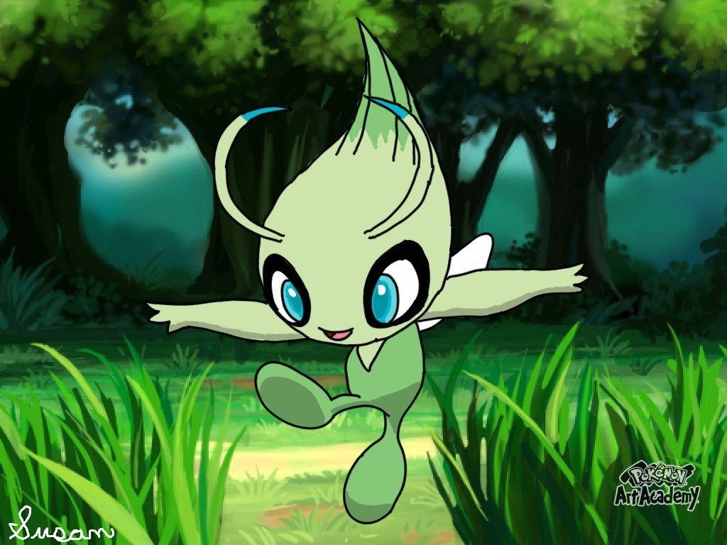 1030x770 Pokemon Art Academy- Celebi, Desktop