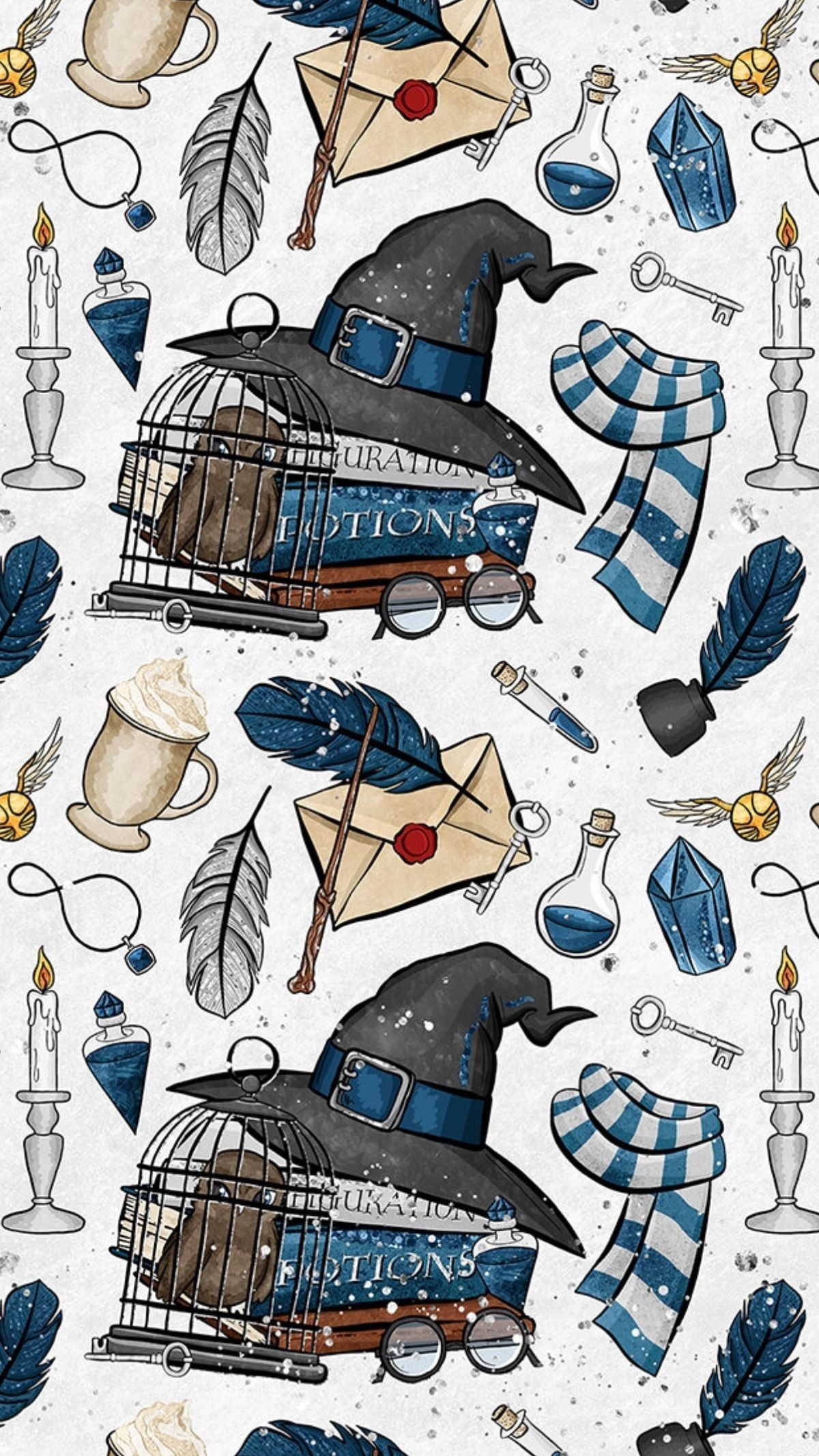 1200x2140 Cute Harry Potter Ravenclaw Wallpaper, Phone