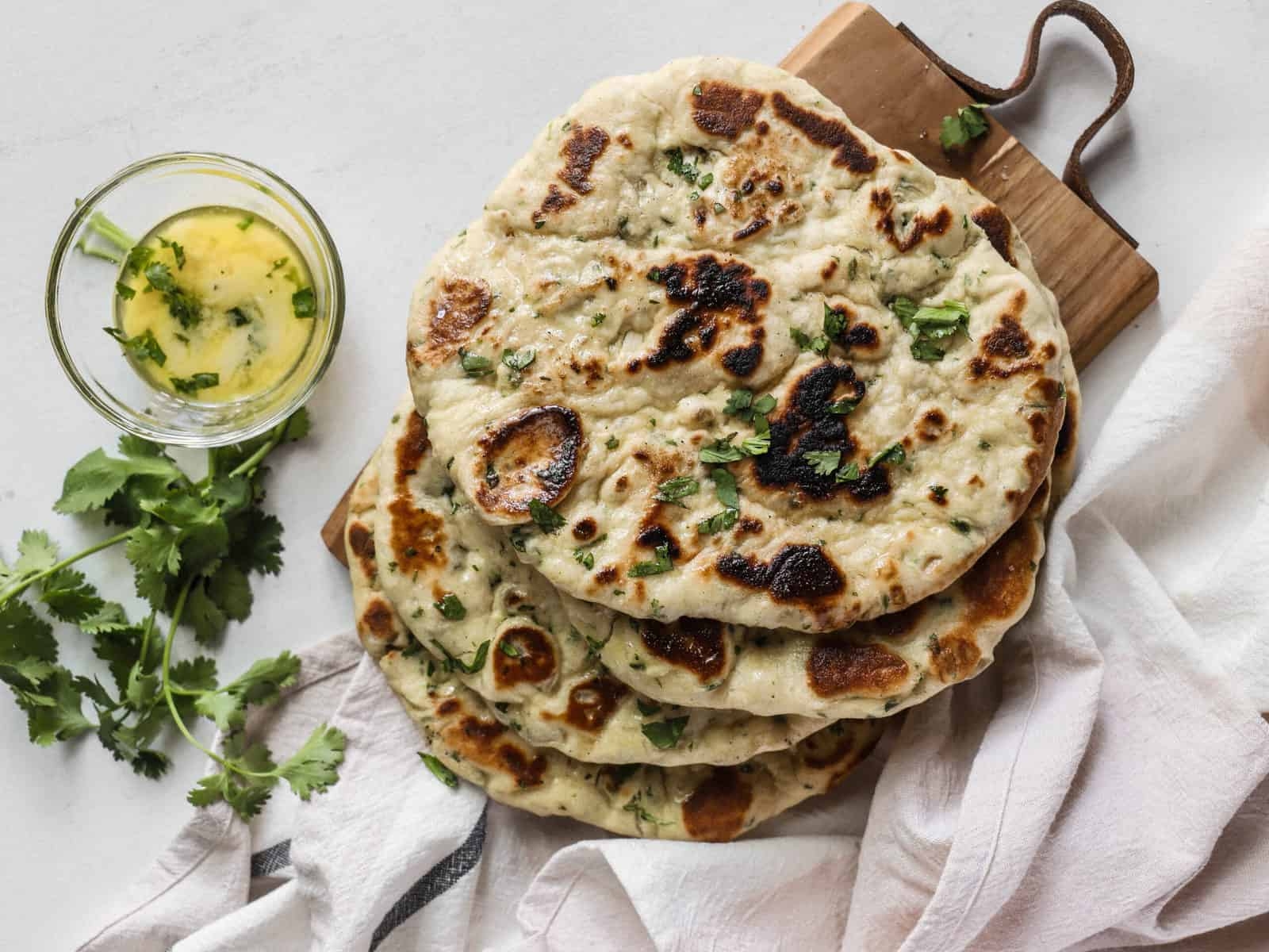 1600x1200 Skillet Garlic Butter Naan Recipe, Desktop