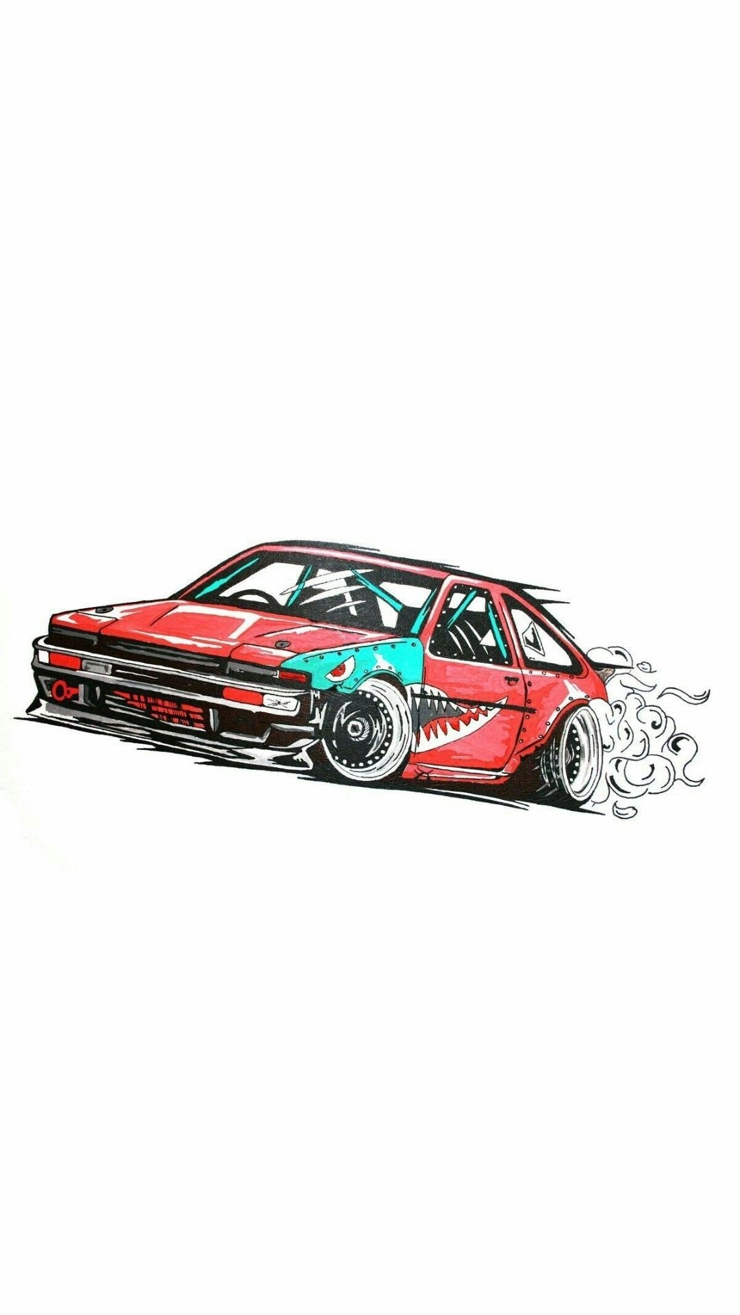 1080x1920 Drifting Japanese Car Wallpaper, Phone