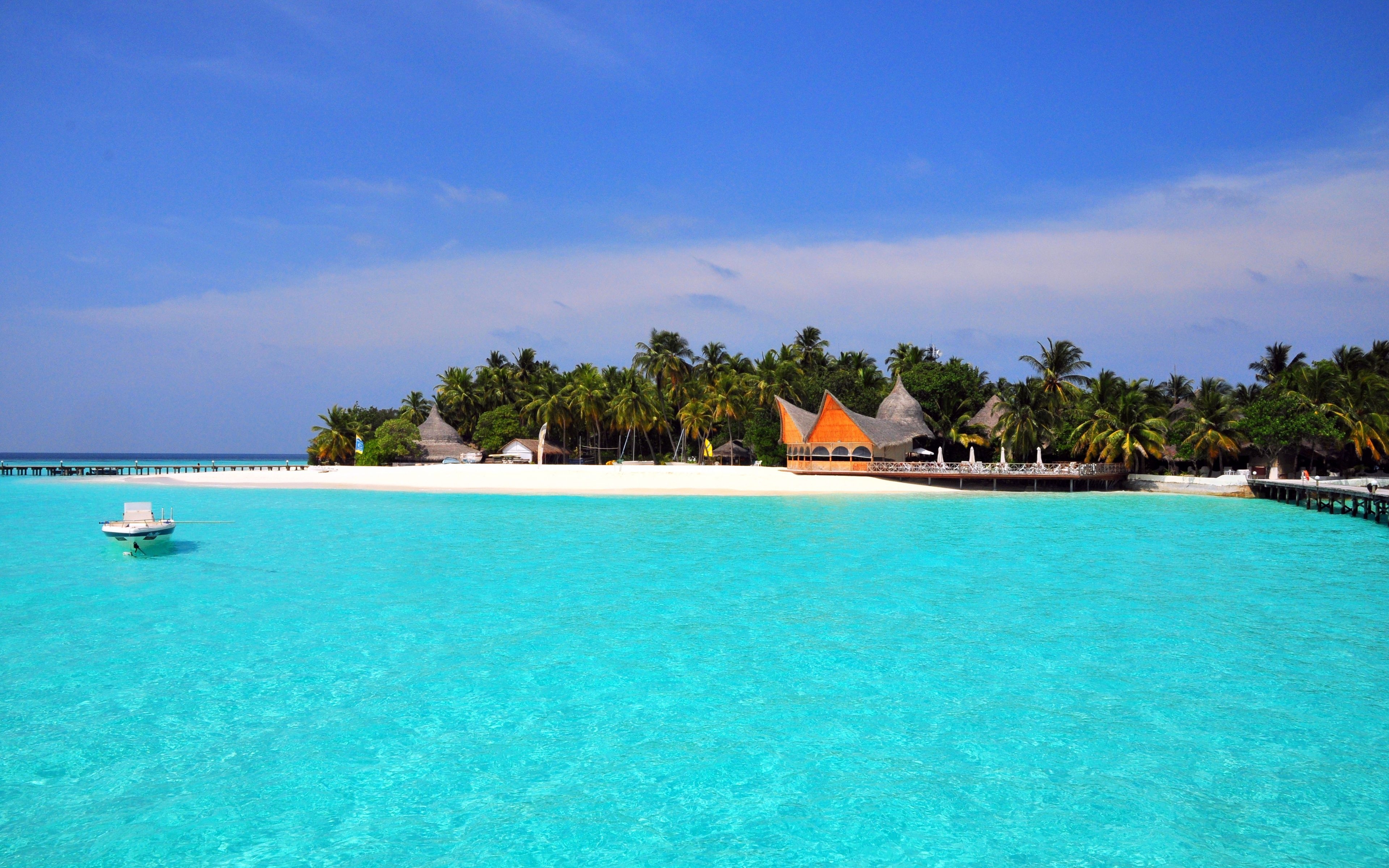 3840x2400 Download wallpaper  maldives, tropical, beach, island 4k ultra HD 16:10 HD background, Desktop