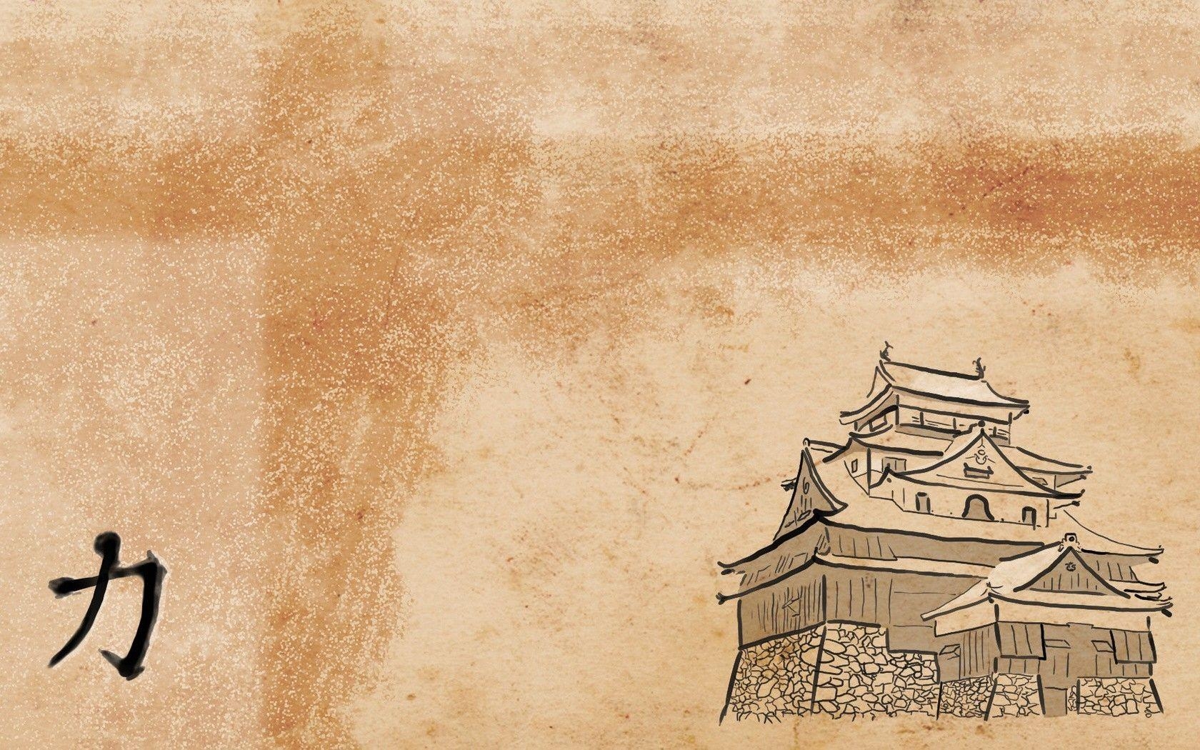 1680x1050 Japanese art design wallpaper, Desktop