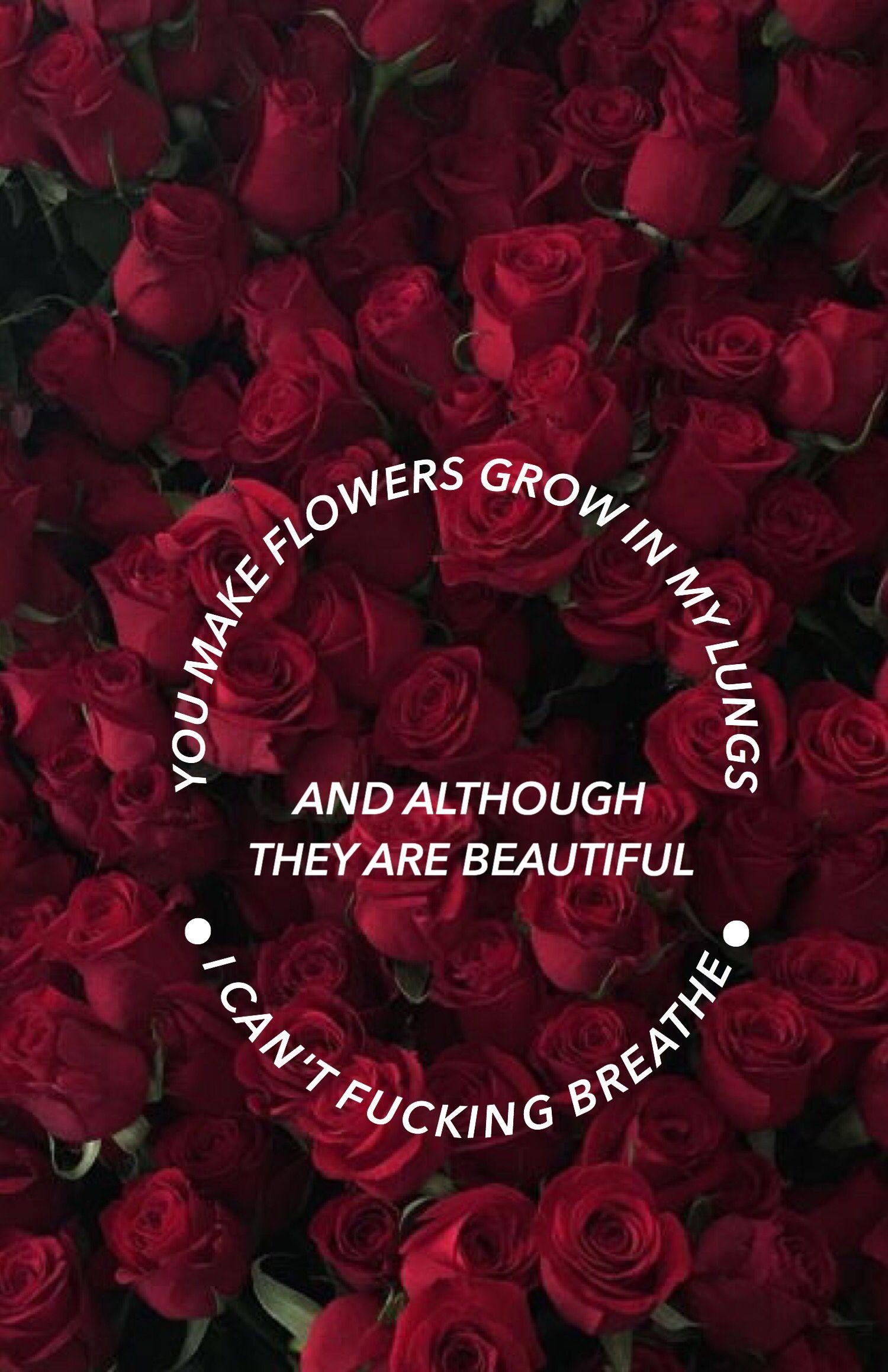 1500x2320 iPhone Phone Wallpaper Background Aesthetic Roses Quote, Phone