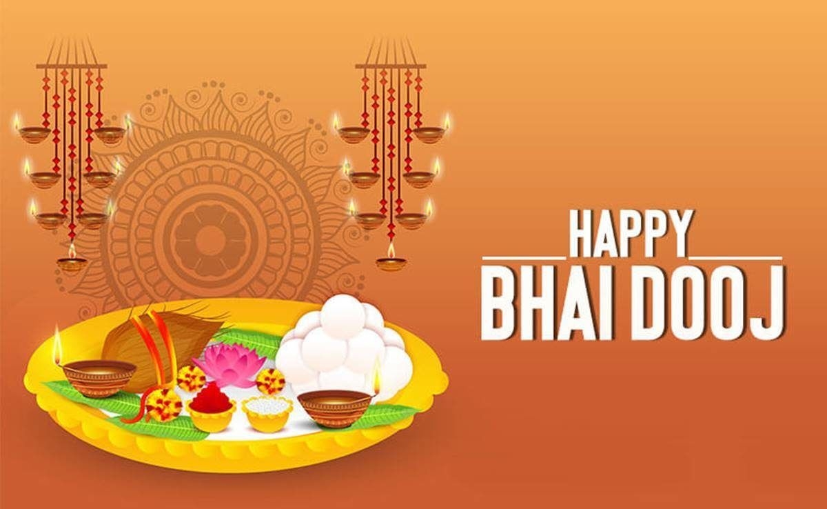 1200x740 Bhai Dooj 2020 Wishes Image, Quotes, Gifts Brother & Sister, Desktop