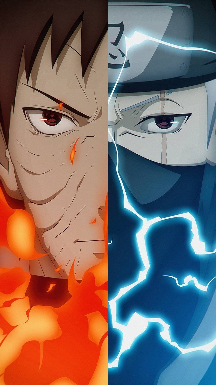 720x1280 Obito vs Kakashi wallpaper, Phone