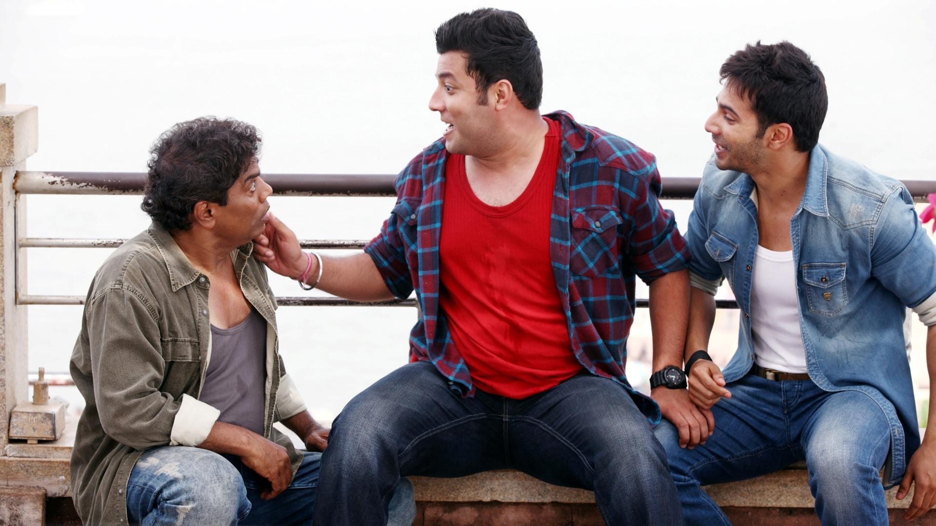 1920x1080 Varun Sharma Johnny Lever Varun Dilwale Wallpaper, Desktop