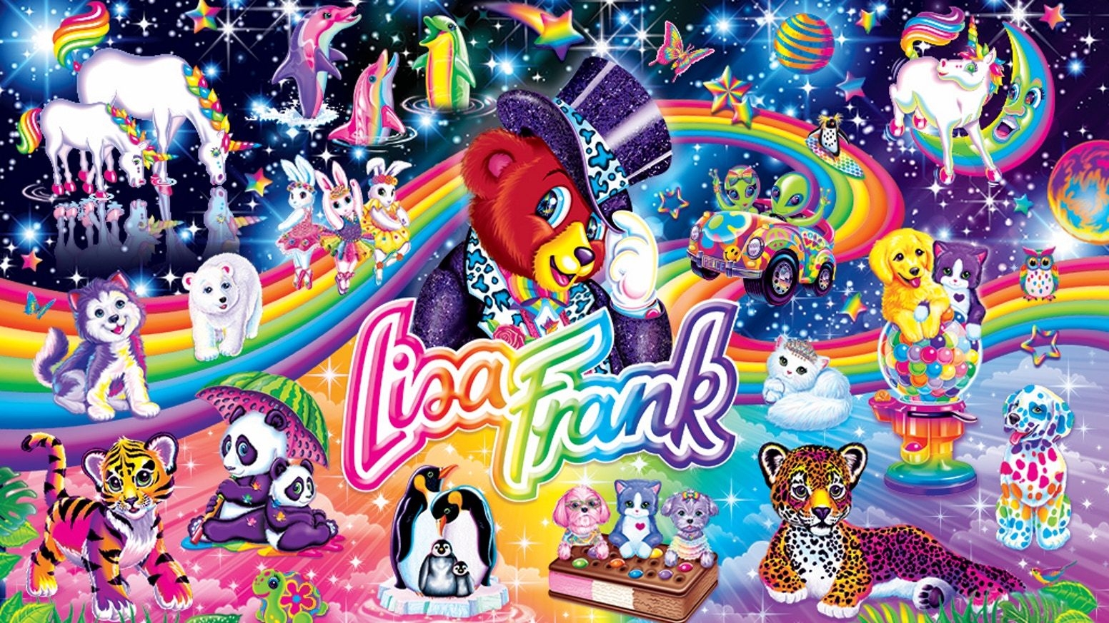 1560x880 Lisa Frank Makeup Collaboration ❤ by Glamour Dolls Makeup, Desktop