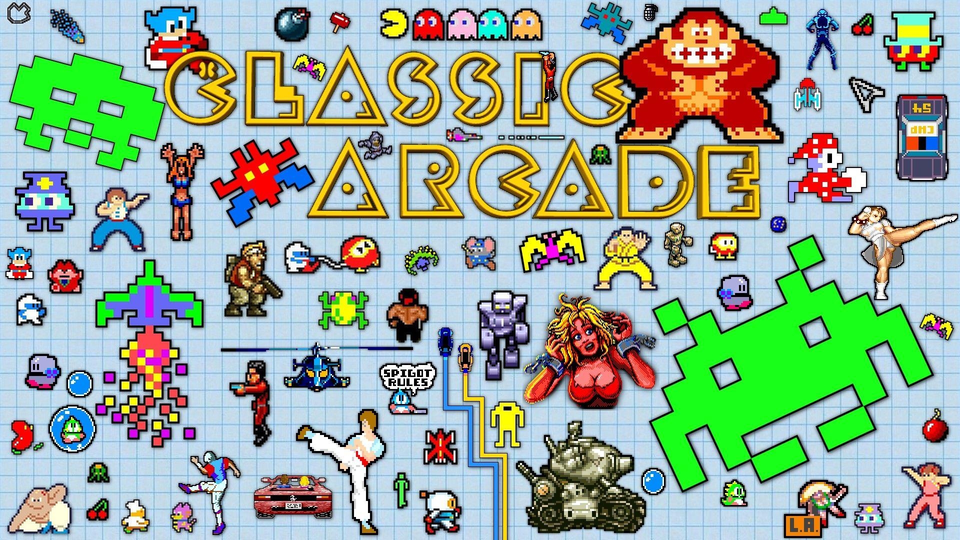 1920x1080 Arcade Wallpaper. Decided To 1080 Fie My Arcade Classic Wallpaper, Desktop