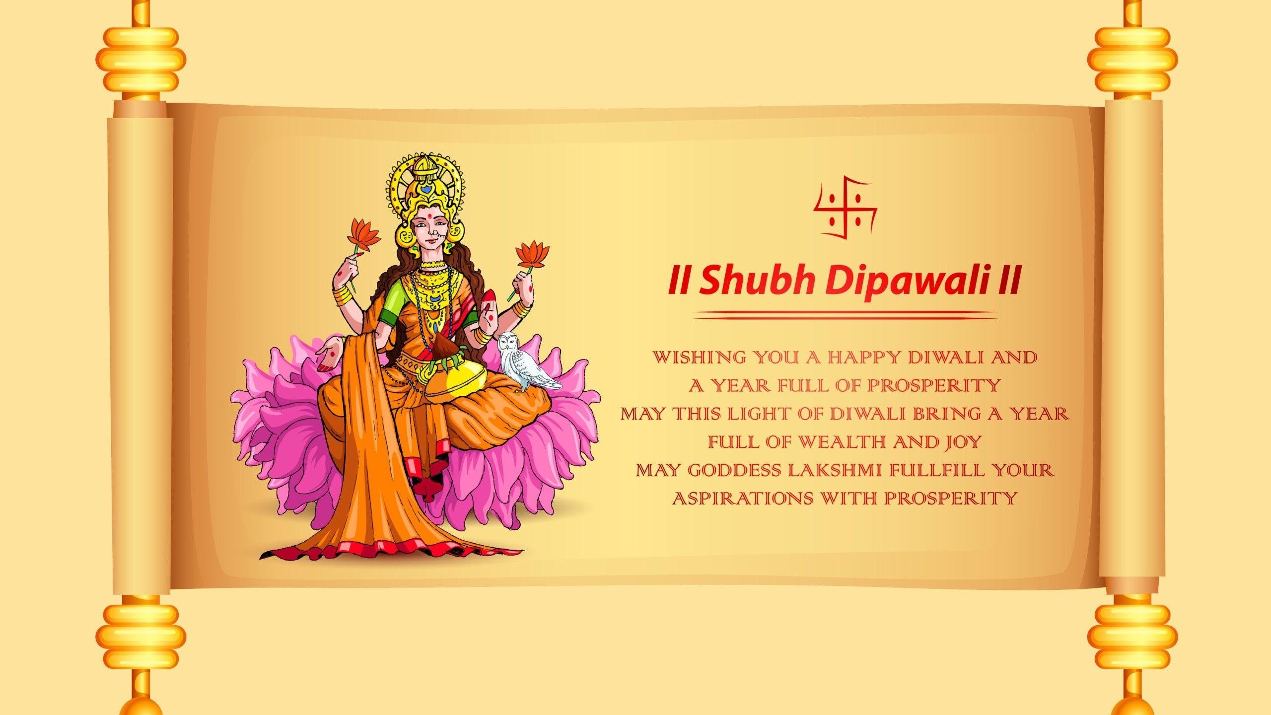 2560x1440 Happy Diwali With Dhanteras Greetings Wallpaper, Desktop