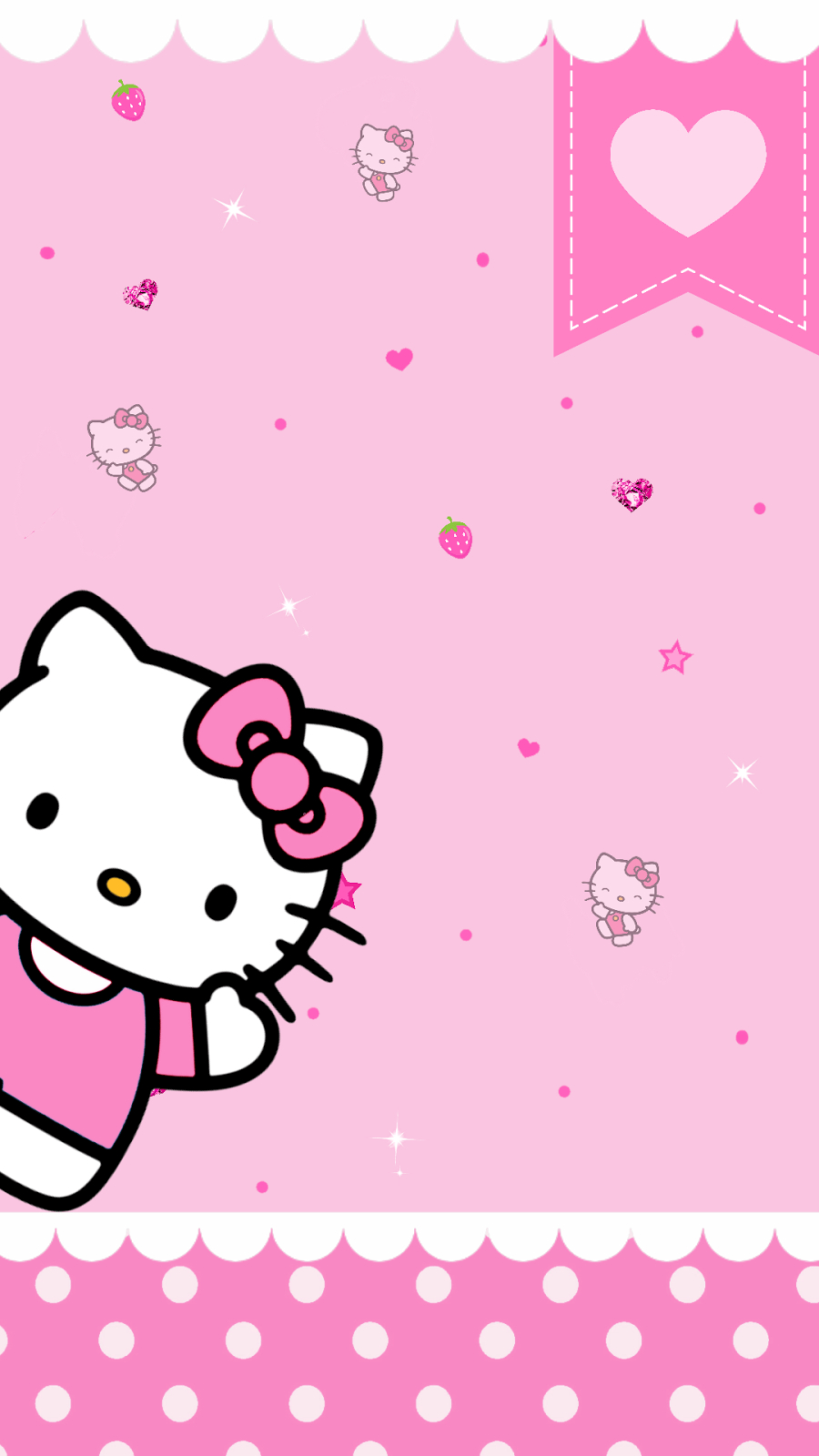 900x1600 Pink Hello Kitty Wallpaper Free Pink Hello Kitty Background, Phone