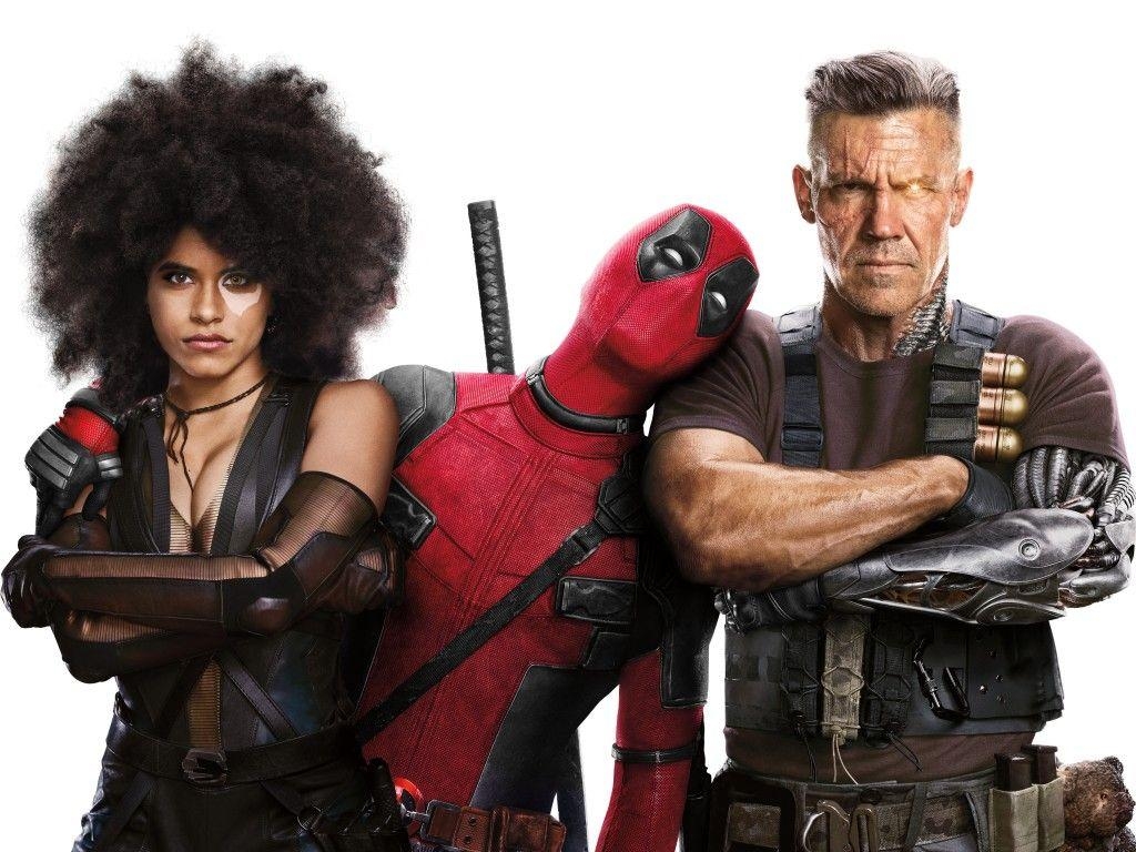 1030x770 Wallpaper Deadpool Domino, Deadpool, Cable, Josh Brolin, Zazie, Desktop