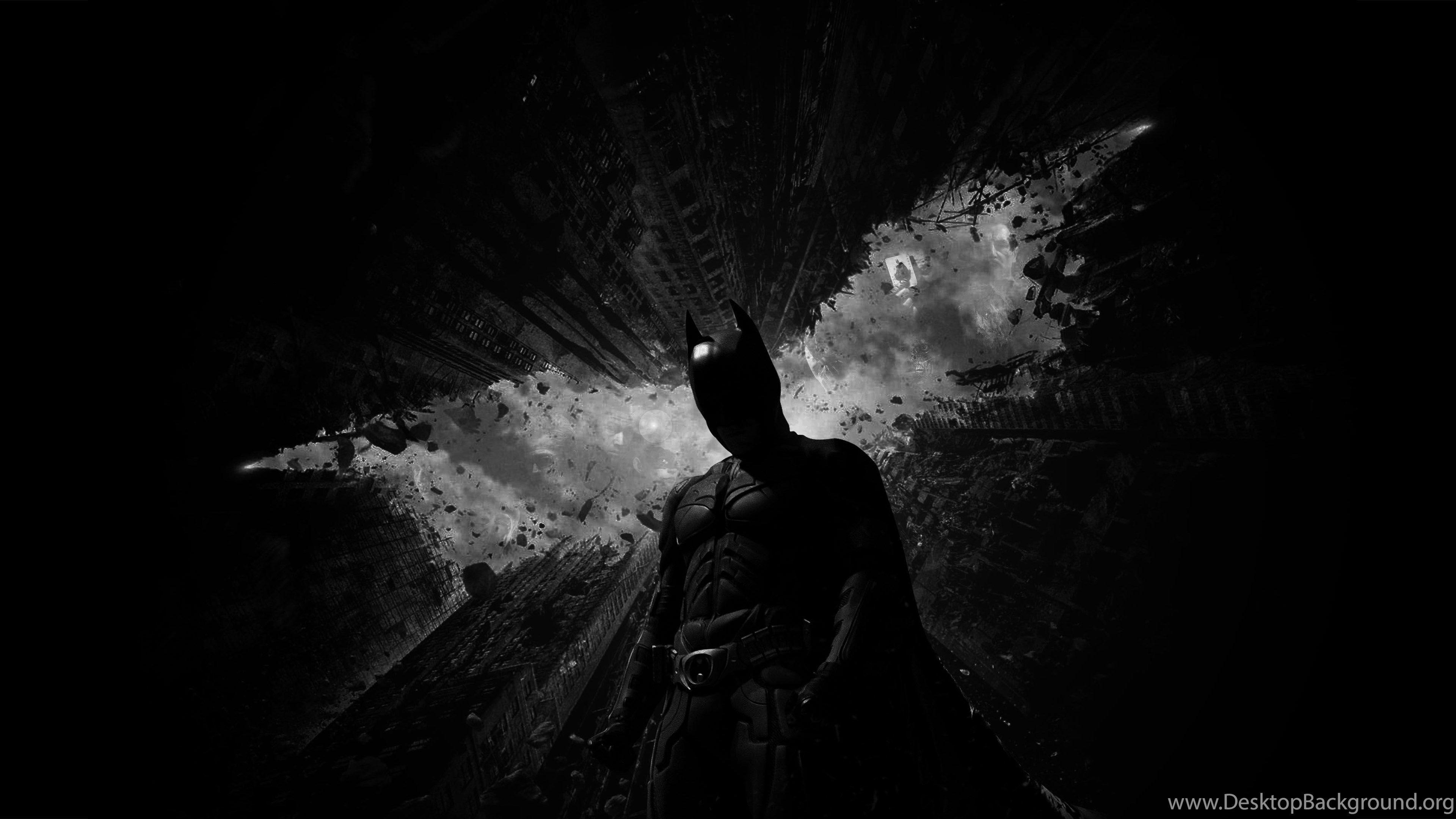 3840x2160 Movie Wallpaper: Batman The Dark Knight Rises 3D Wallpaper Photo, Desktop