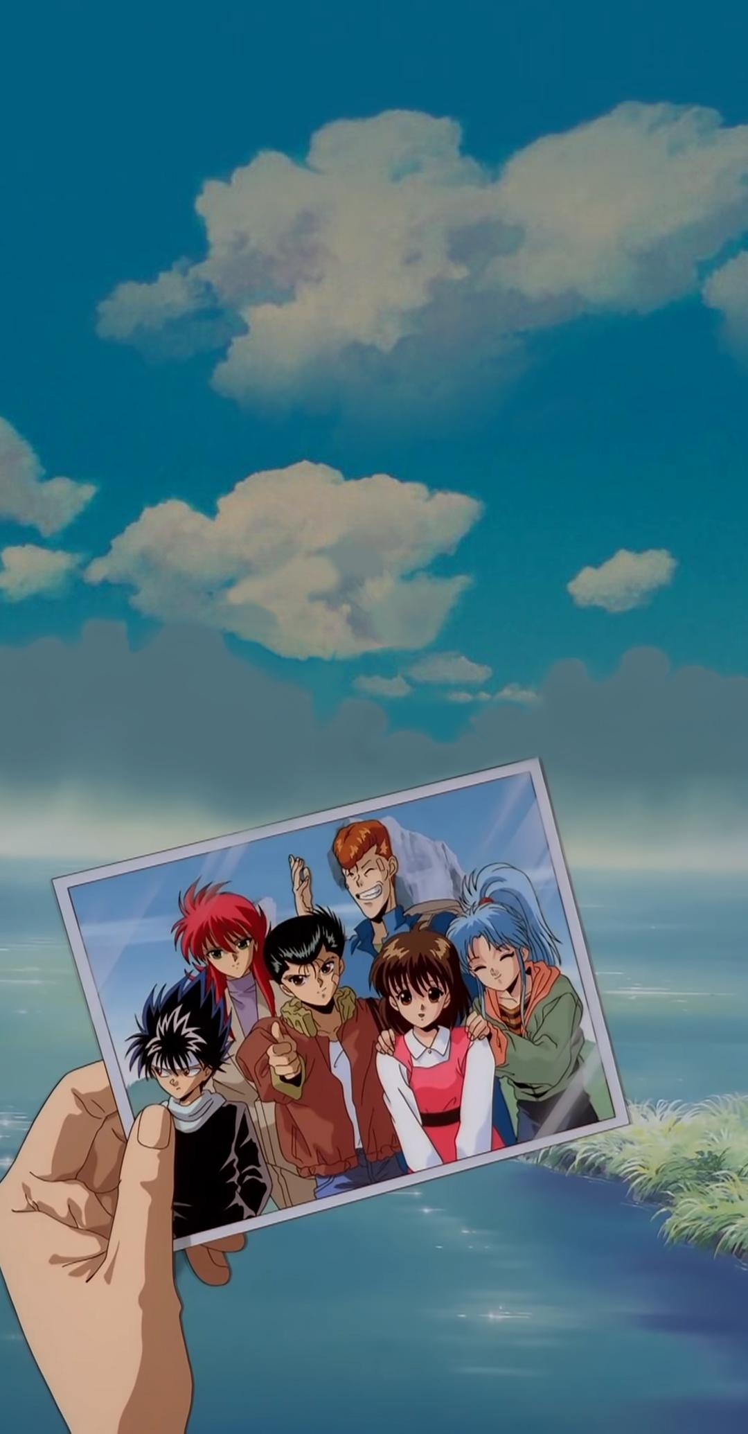 1080x2070 Yu Yu Hakusho second ending restoration wallpaper, Phone