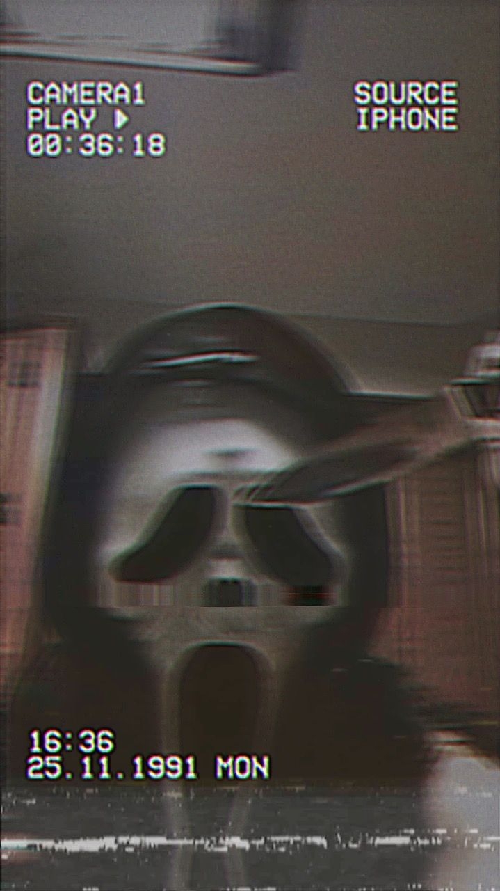 720x1280 Ghostface. Scary wallpaper, Edgy wallpaper, Black aesthetic wallpaper, Phone