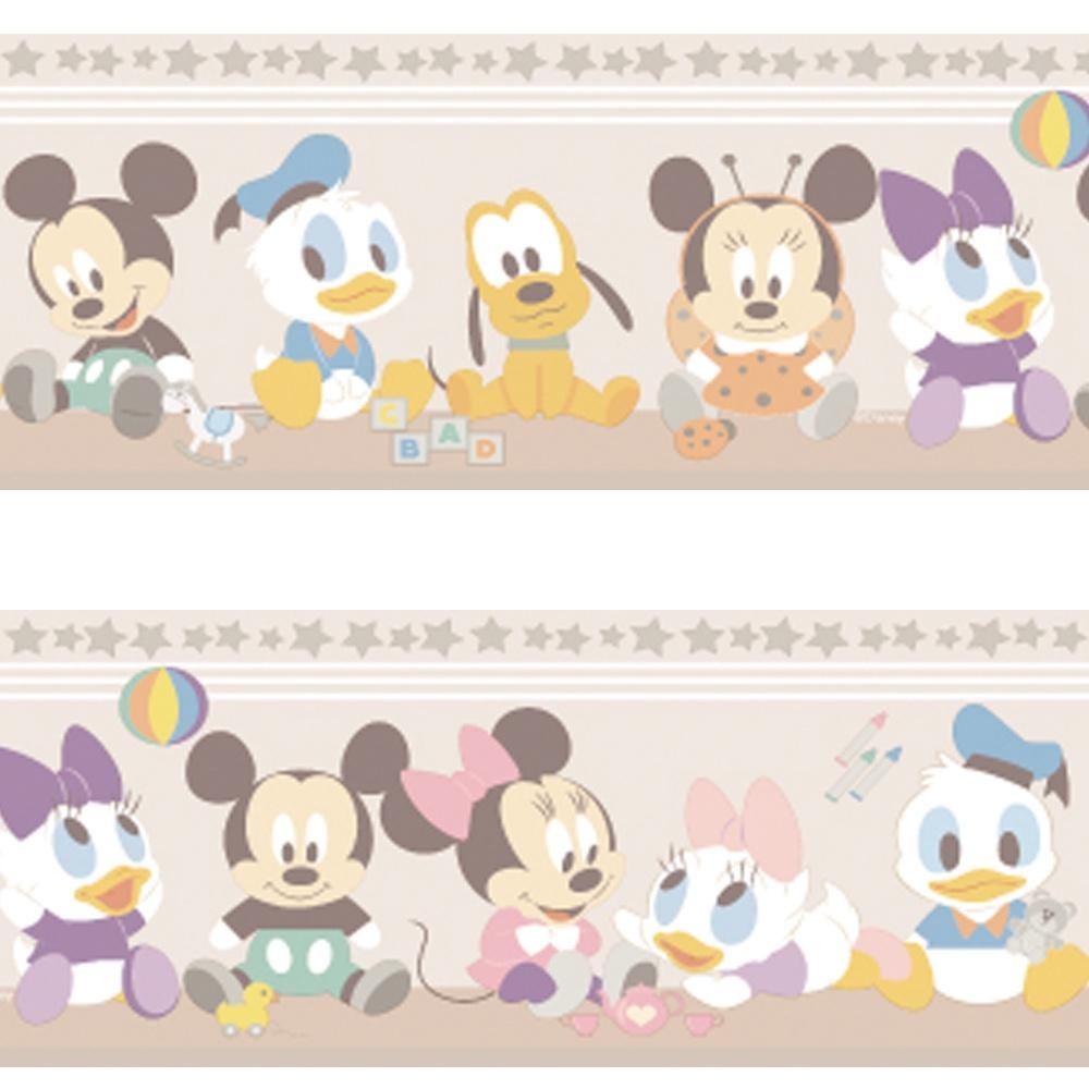 1000x1000 Official Disney Baby Mickey Minnie Mouse Childrens Nursery Wallpaper, Phone