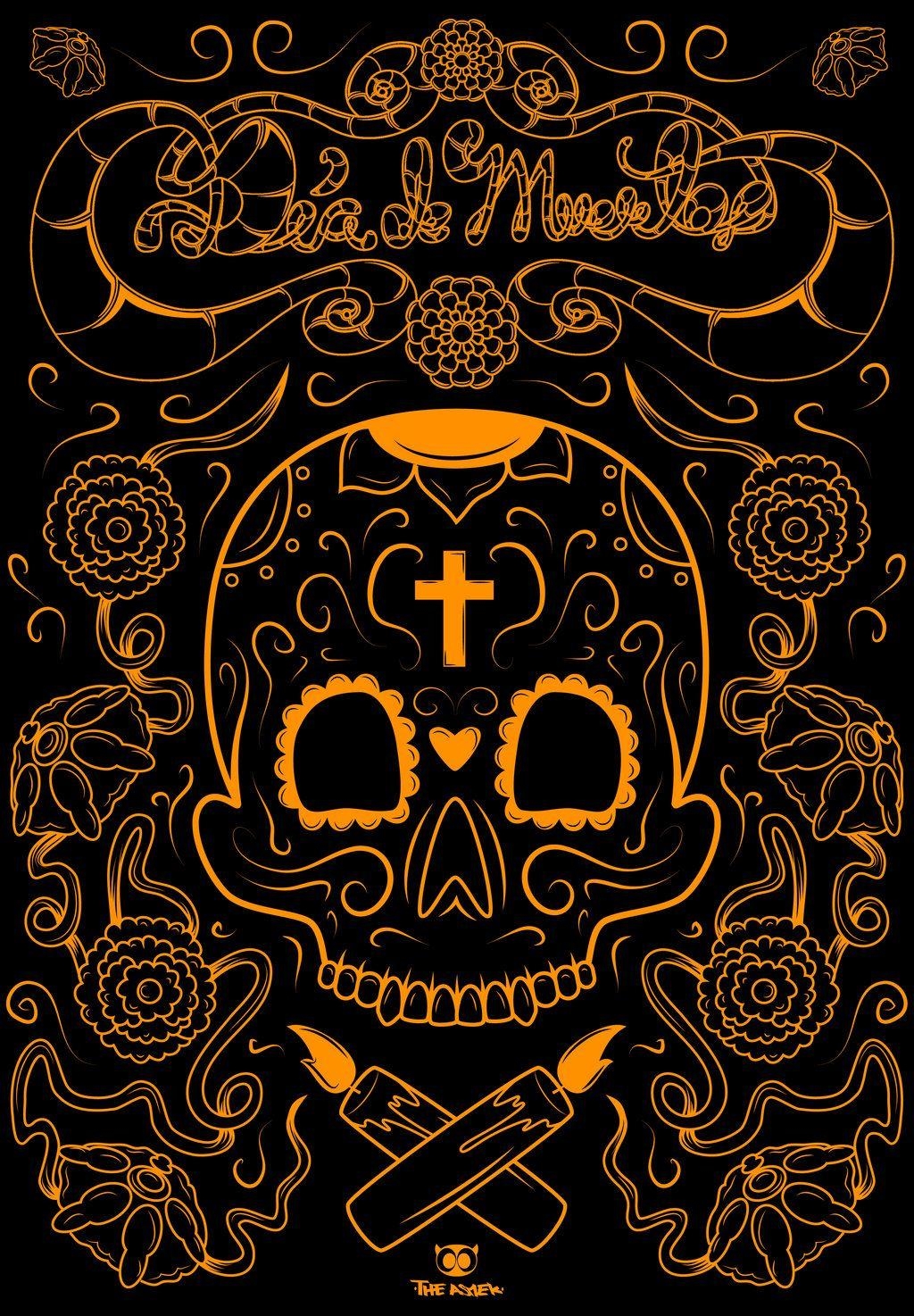 1030x1480 Dia De Los Muertos Wallpaper. Chicano Art Lowrider Art, Phone