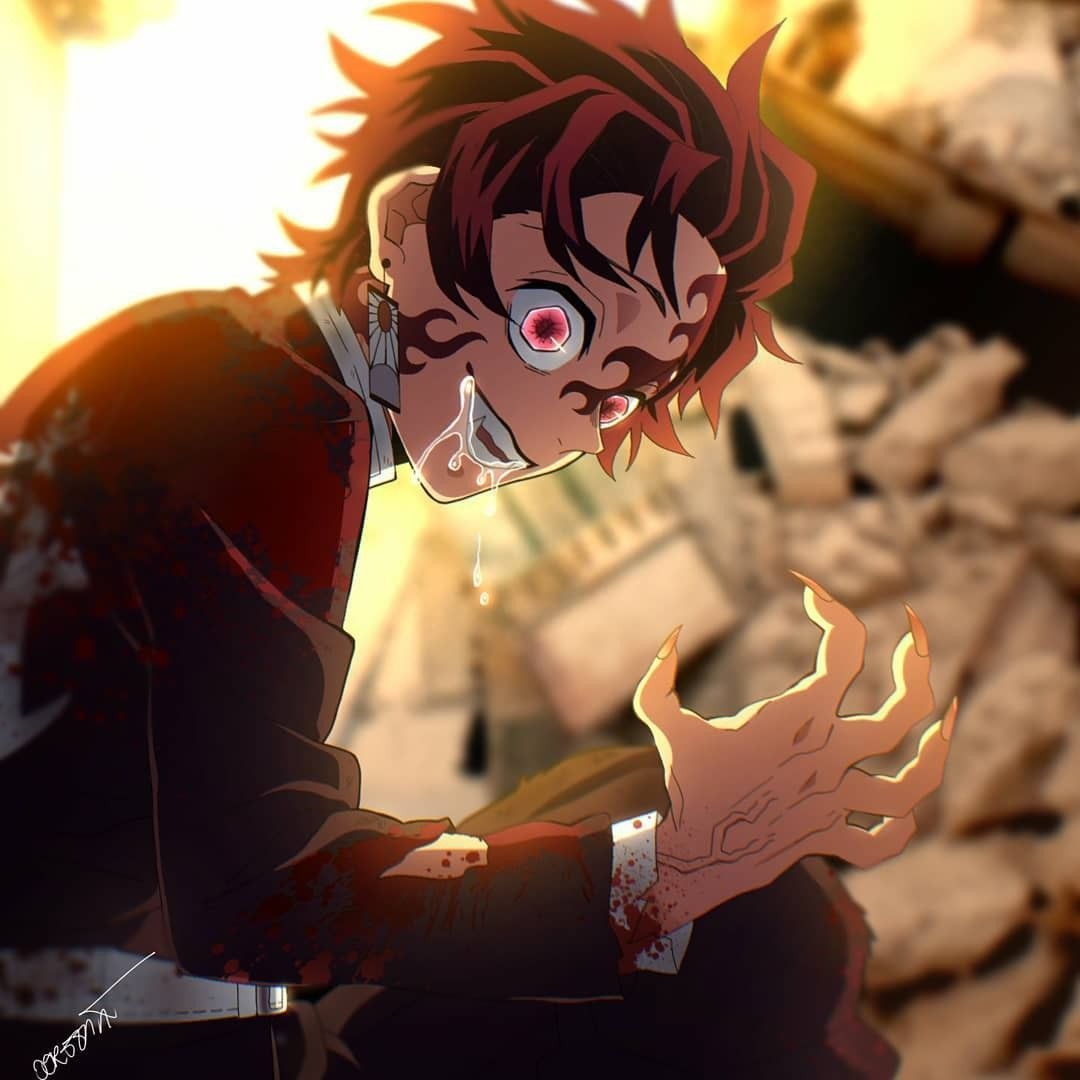 1080x1080 Kimetsu no yaiba #Chapter 201. Demon art, Anime demon, Slayer anime, Phone