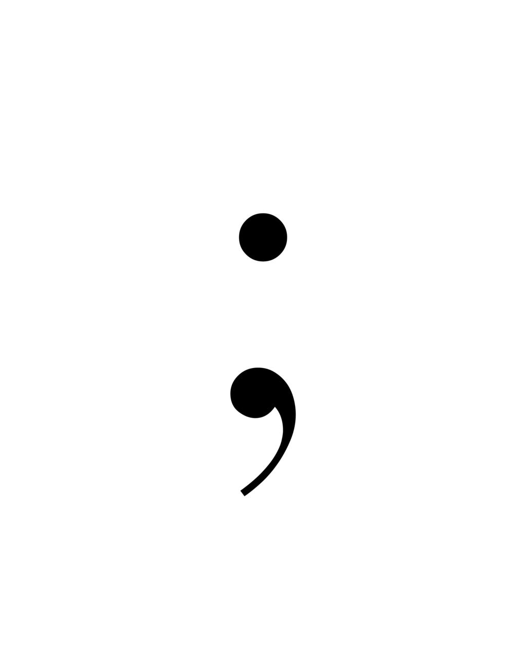 1000x1300 Punctuation Semicolon Wallpaper HD, Phone