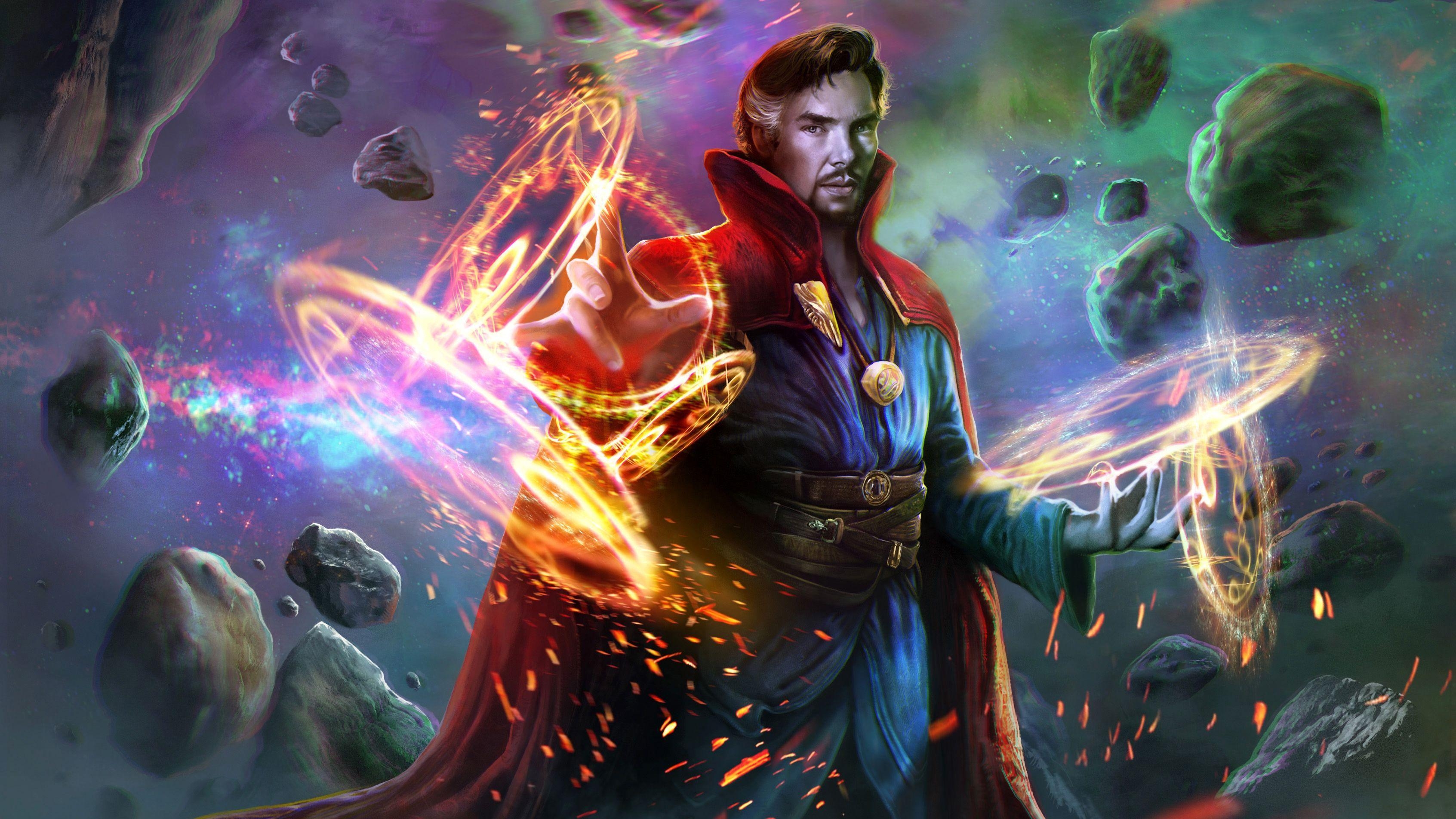 3390x1910 Wallpaper Doctor Strange, Marvel Universe, Marvel Comics, 5K, Desktop