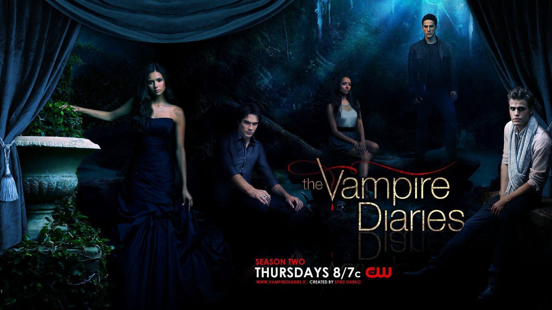 1920x1080 Wallpaper For > Vampire Diaries Cast Wallpaper, Desktop