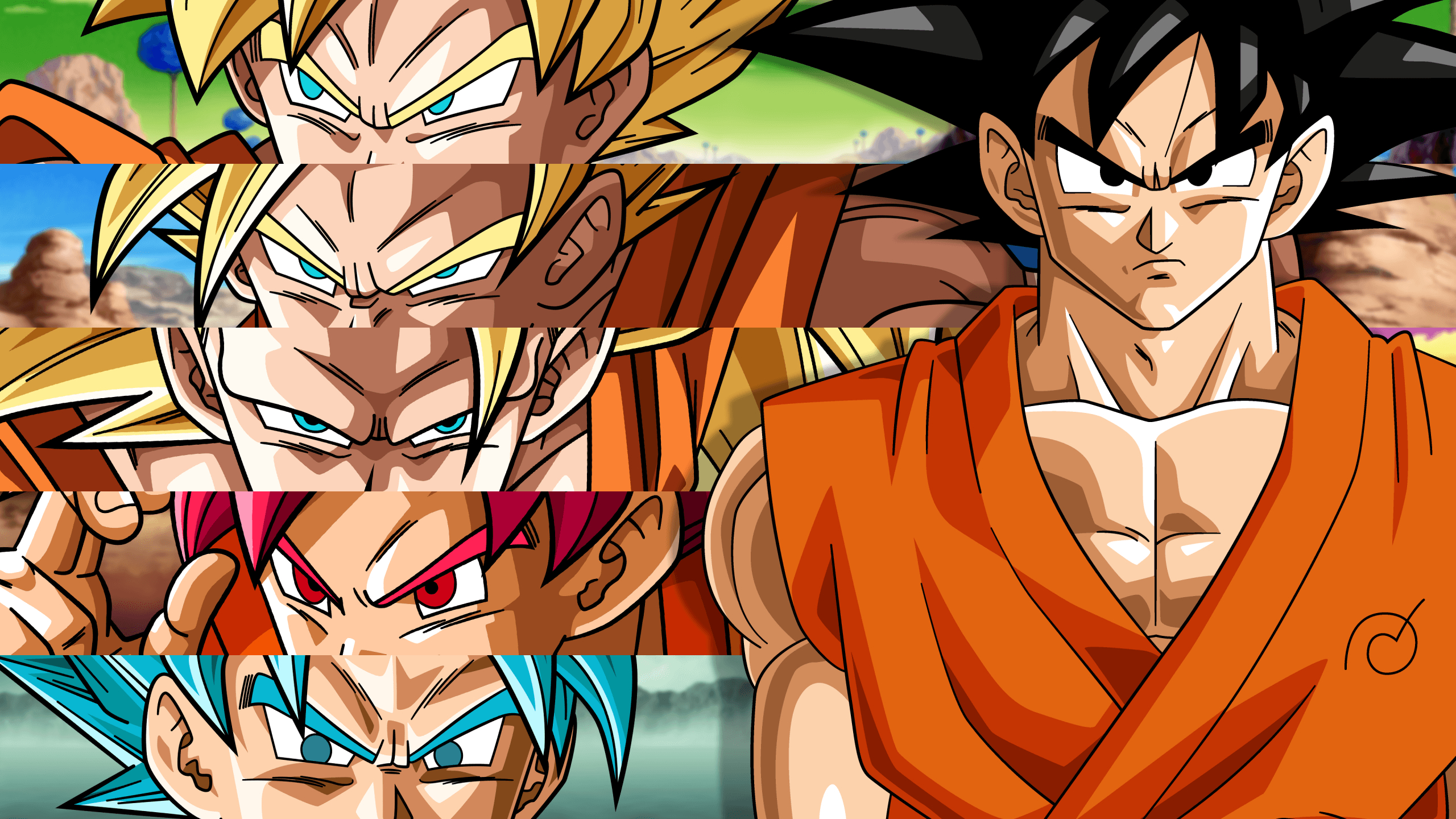 2560x1440 Black Goku, Vegeta Dragon Ball Super Wallpaper HD, Desktop