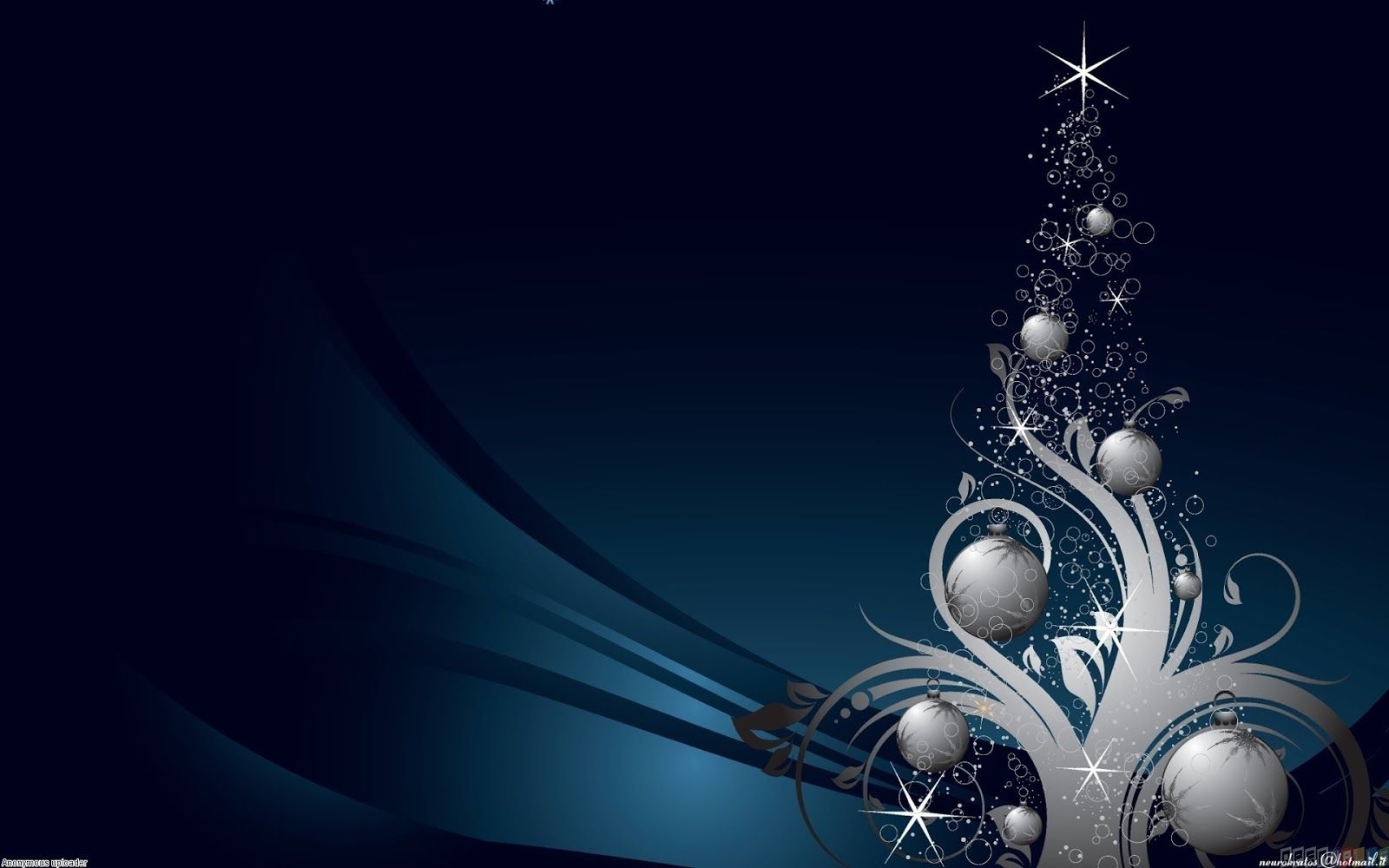 1600x1000 Fondos Navideños Para Facebook Wallpaper HD 3. Blue christmas background, Christmas tree wallpaper, Christmas background image, Desktop