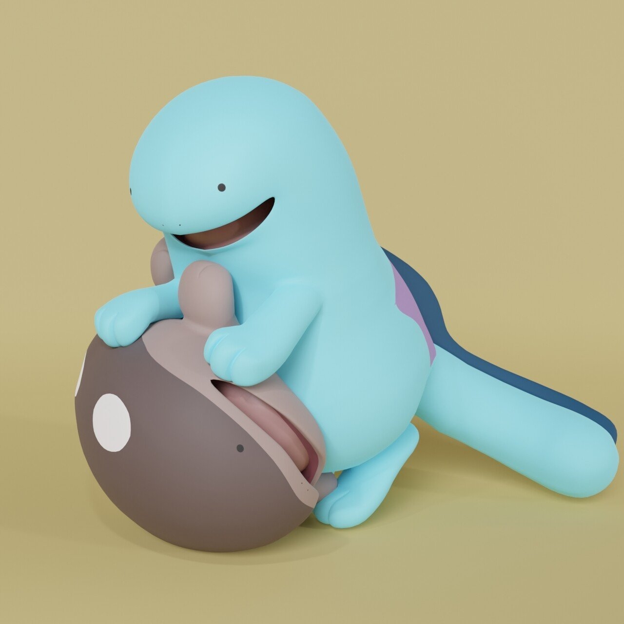 1280x1280 Clodsire ＆ Quagsire, Phone