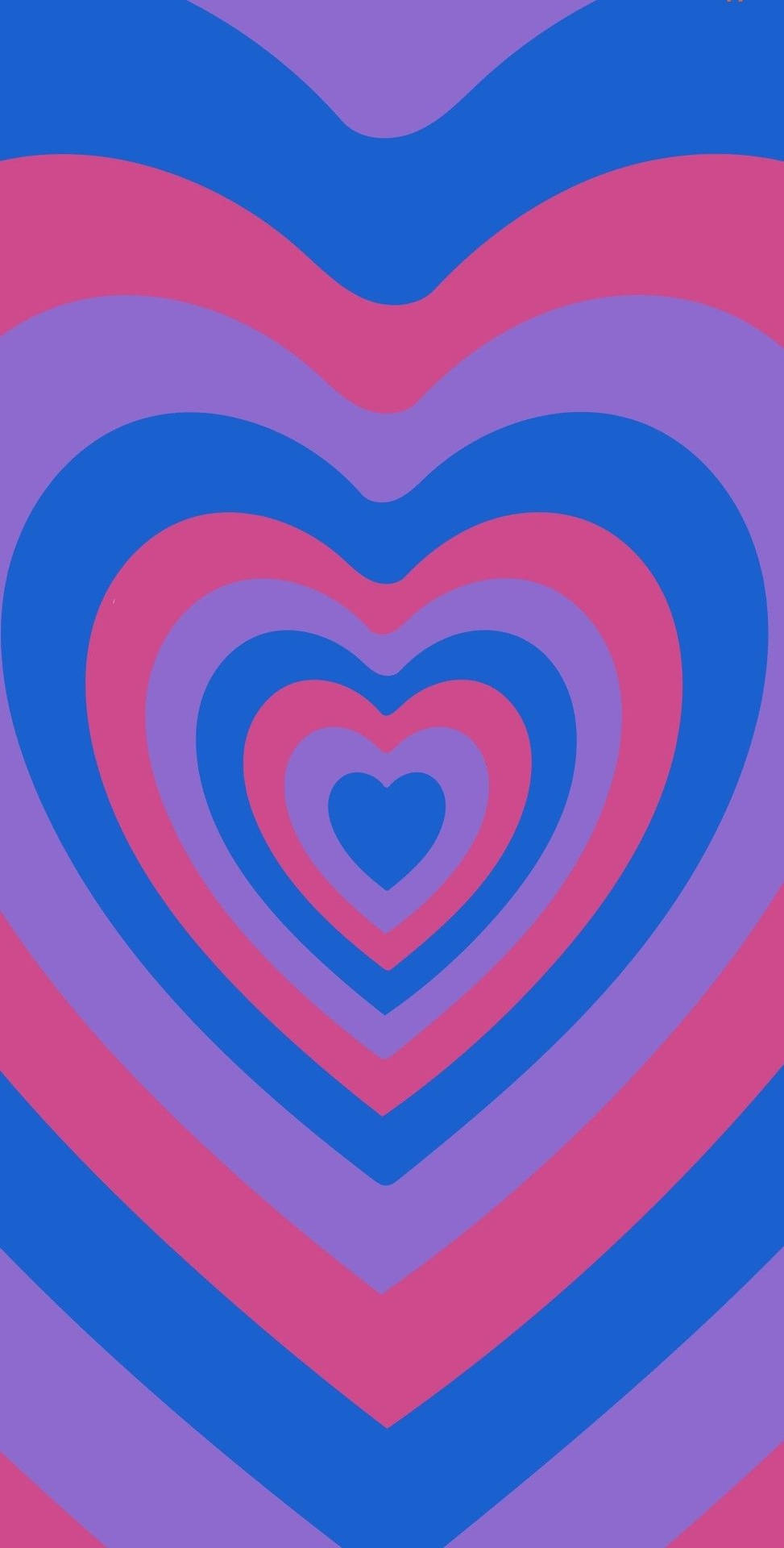 980x1920 Download Y2k Heart With Neon Colours Wallpaper, Phone