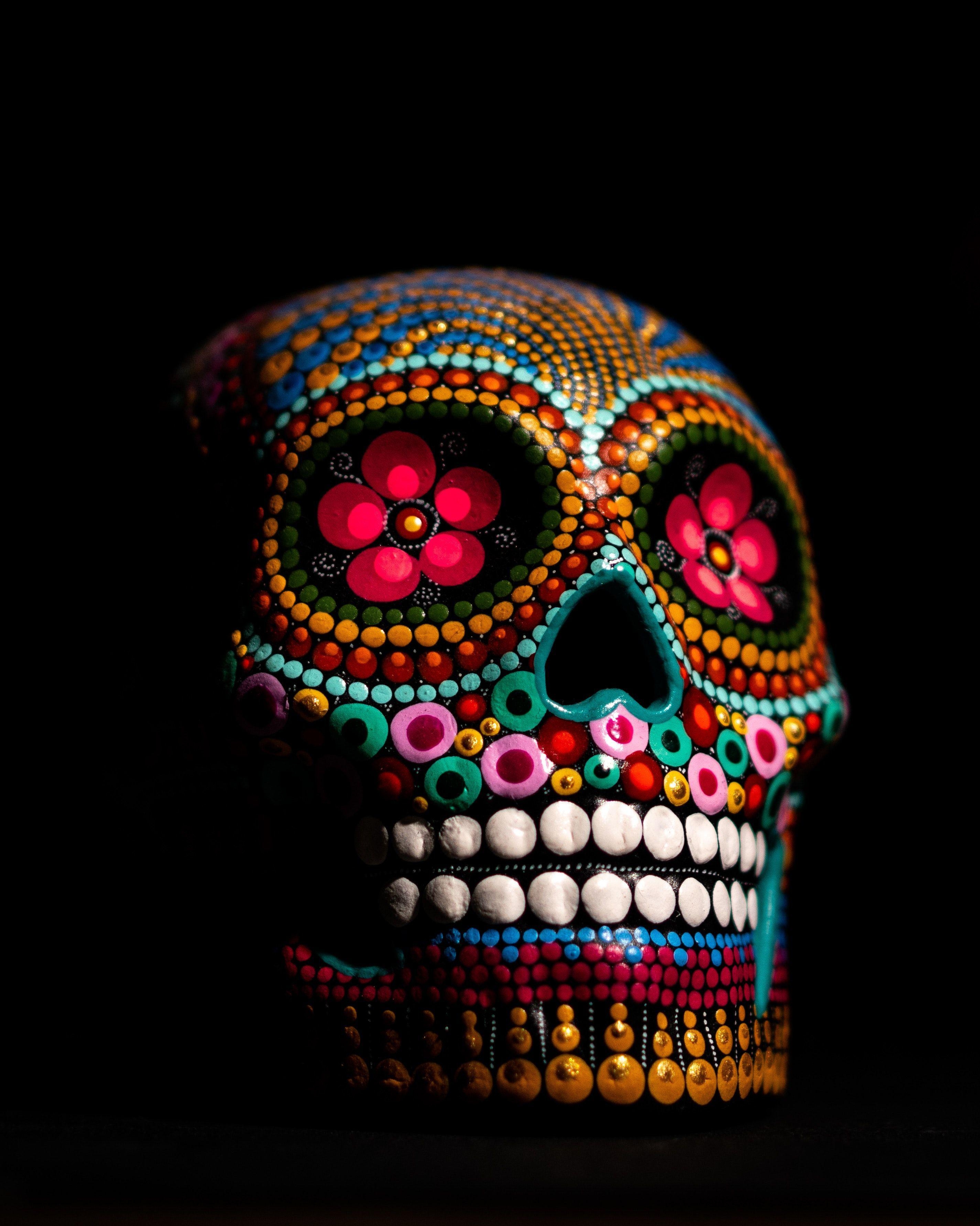 2850x3570 Cute Day of the Dead Wallpaper Free Cute Day, Phone