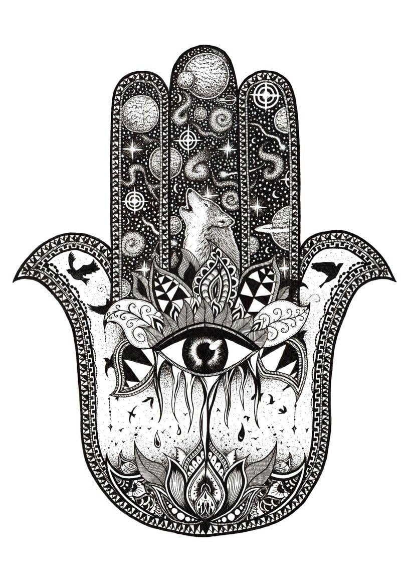 820x1160 Hamsa drawing wallpaper for free download on Ayoqq.org, Phone