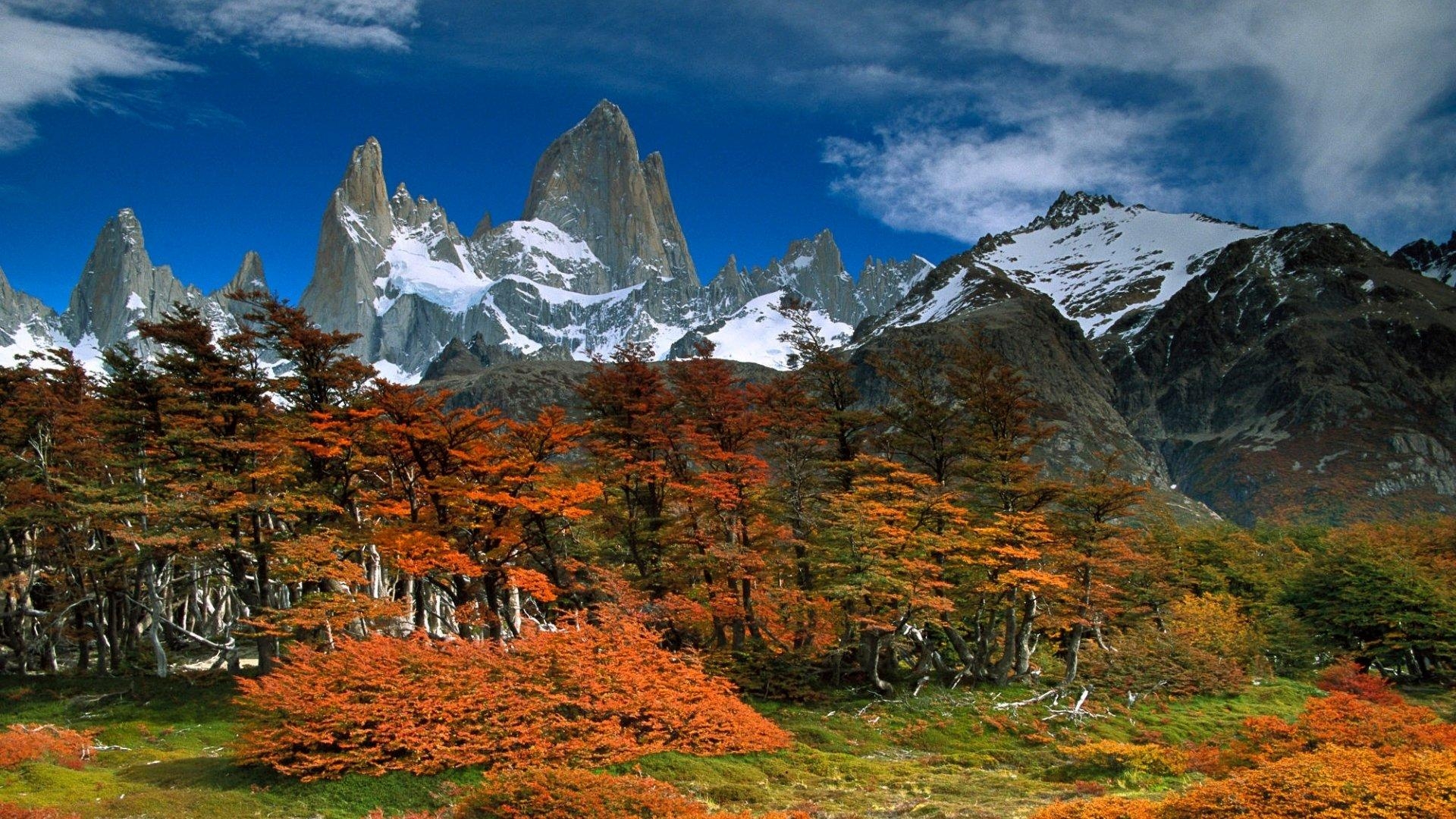 1920x1080 Mount Fitzroy HD Wallpaper, Desktop