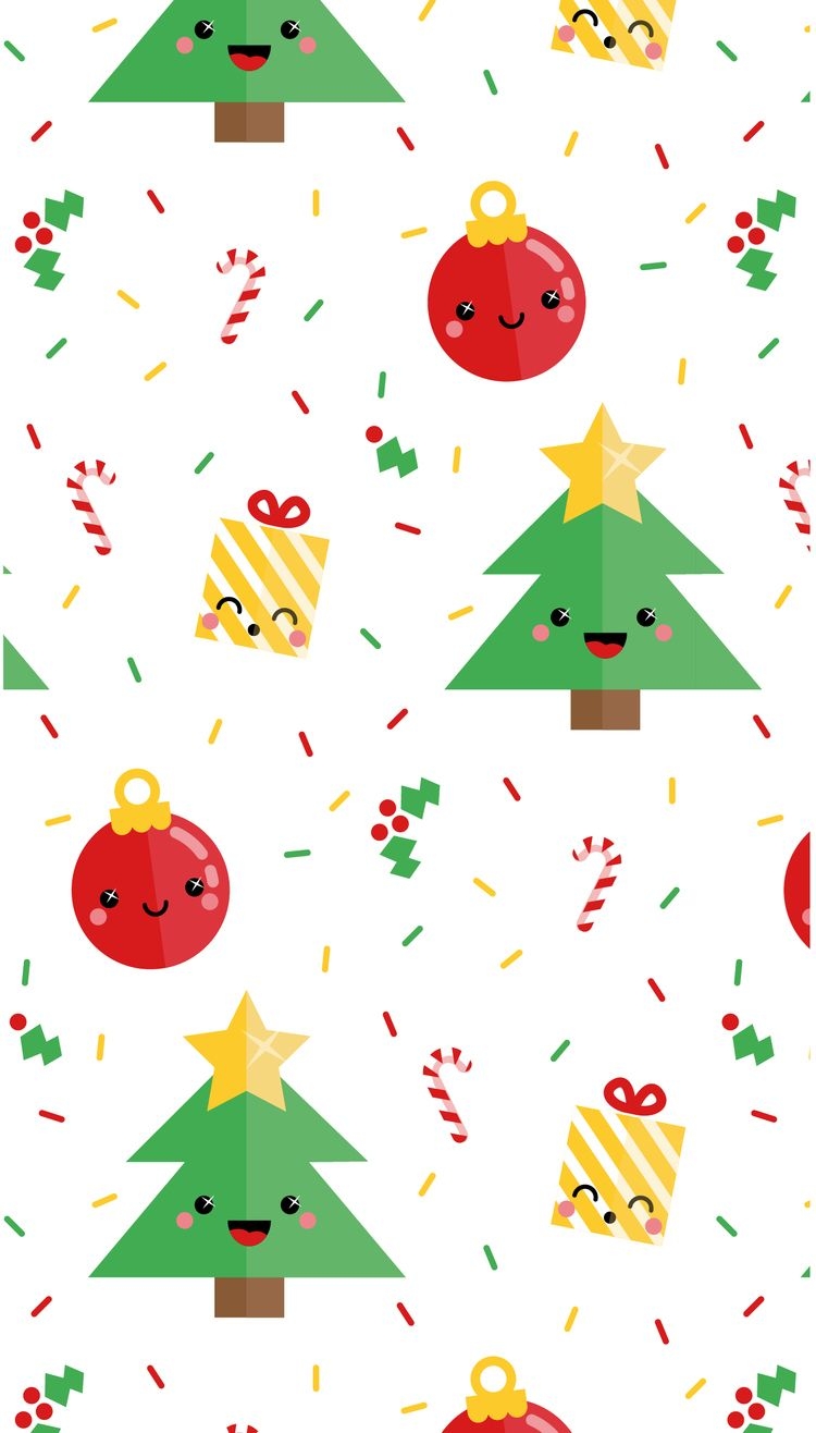 750x1320 Cute Christmas iPhone Wallpaper, Phone