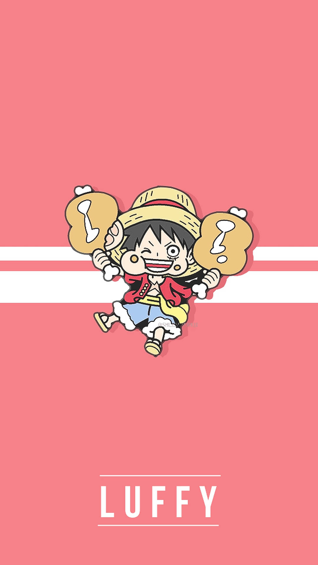 1090x1920 Download free One Piece Cute Luffy, Phone