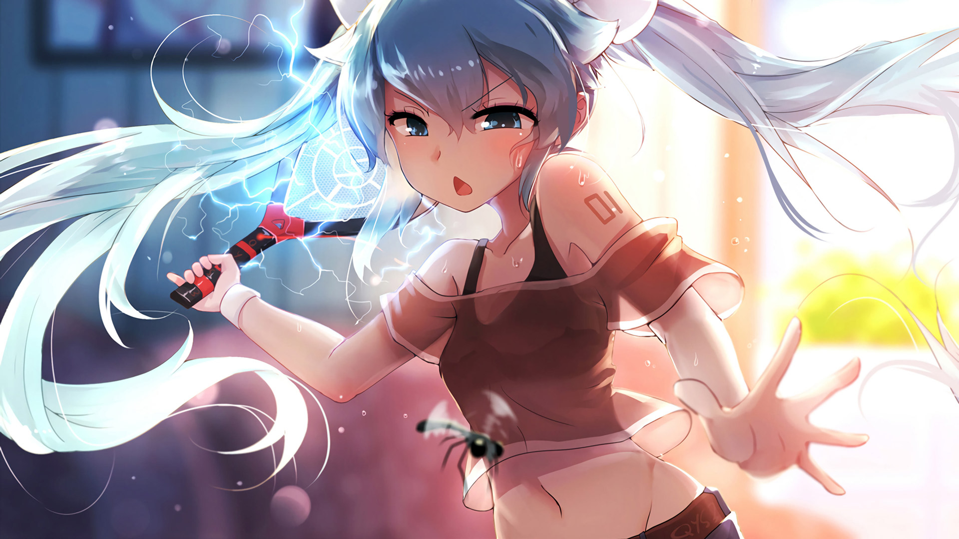 1920x1080 Free Hot Anime Girl Playing Tennis, Computer Desktop Anime Hatsune Miku, Desktop