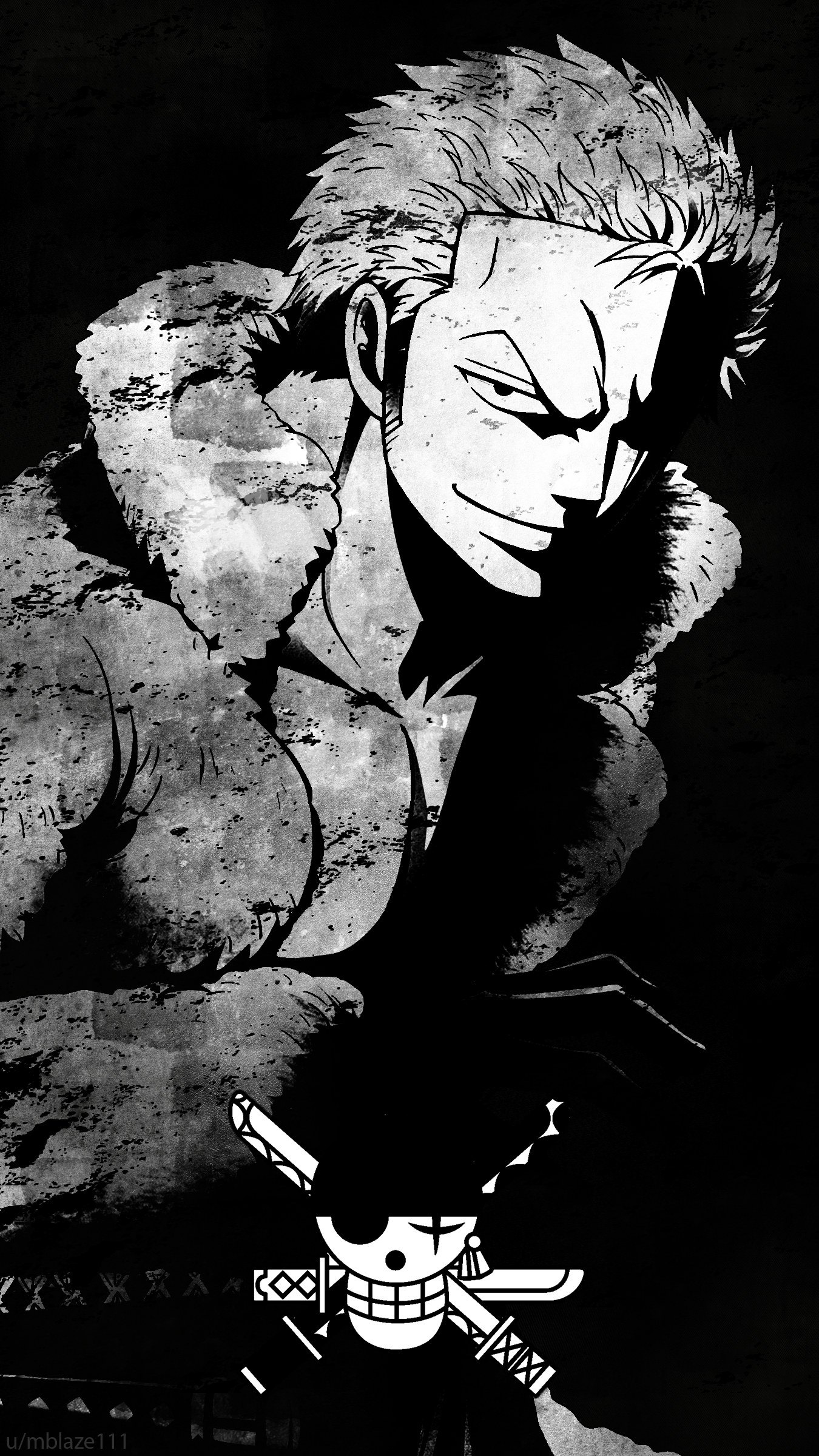 1350x2400 Roronoa Zoro iPhone Wallpaper, Phone