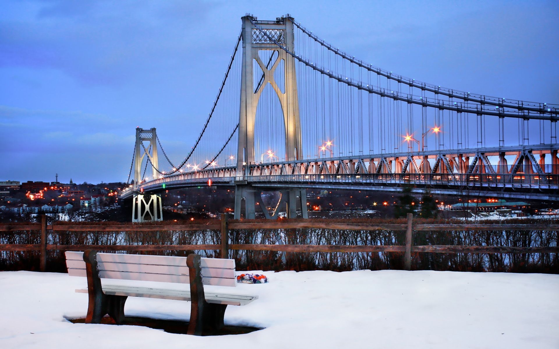 1920x1200 New York City Winter. usa, snow, winter, new york, nature Desktop Wallpaper and Background. Fond ecran, Fond ecran hiver, Fond d'écran new york, Desktop