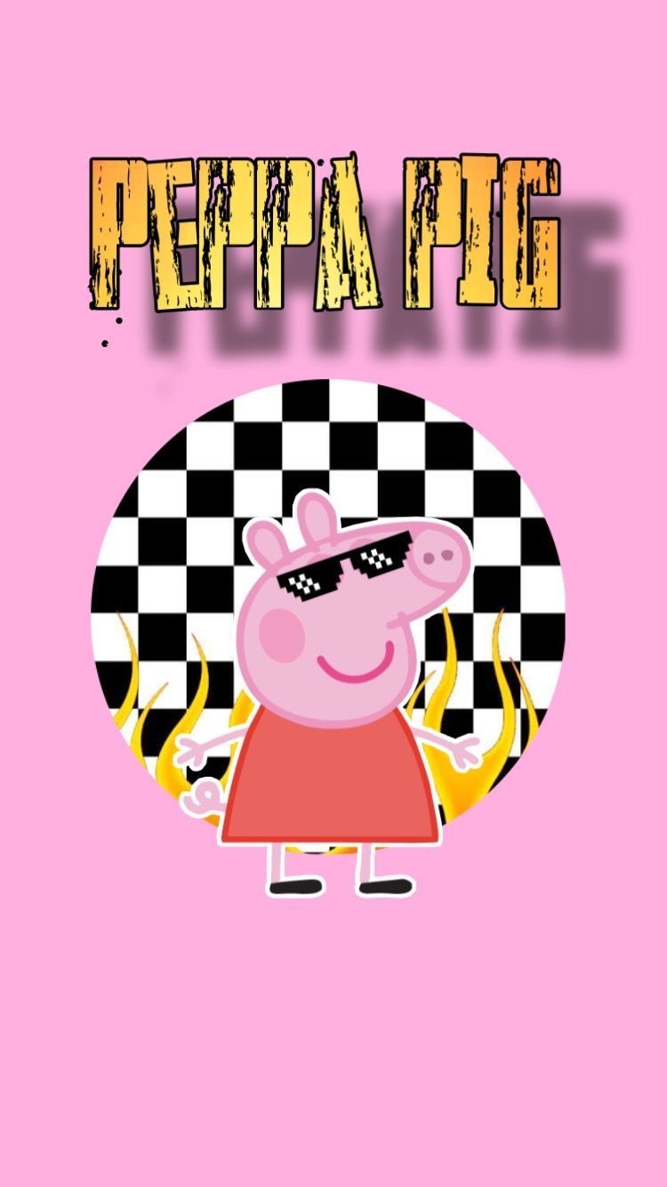 750x1340 Pig wallpaper, Peppa pig painting.com, Phone