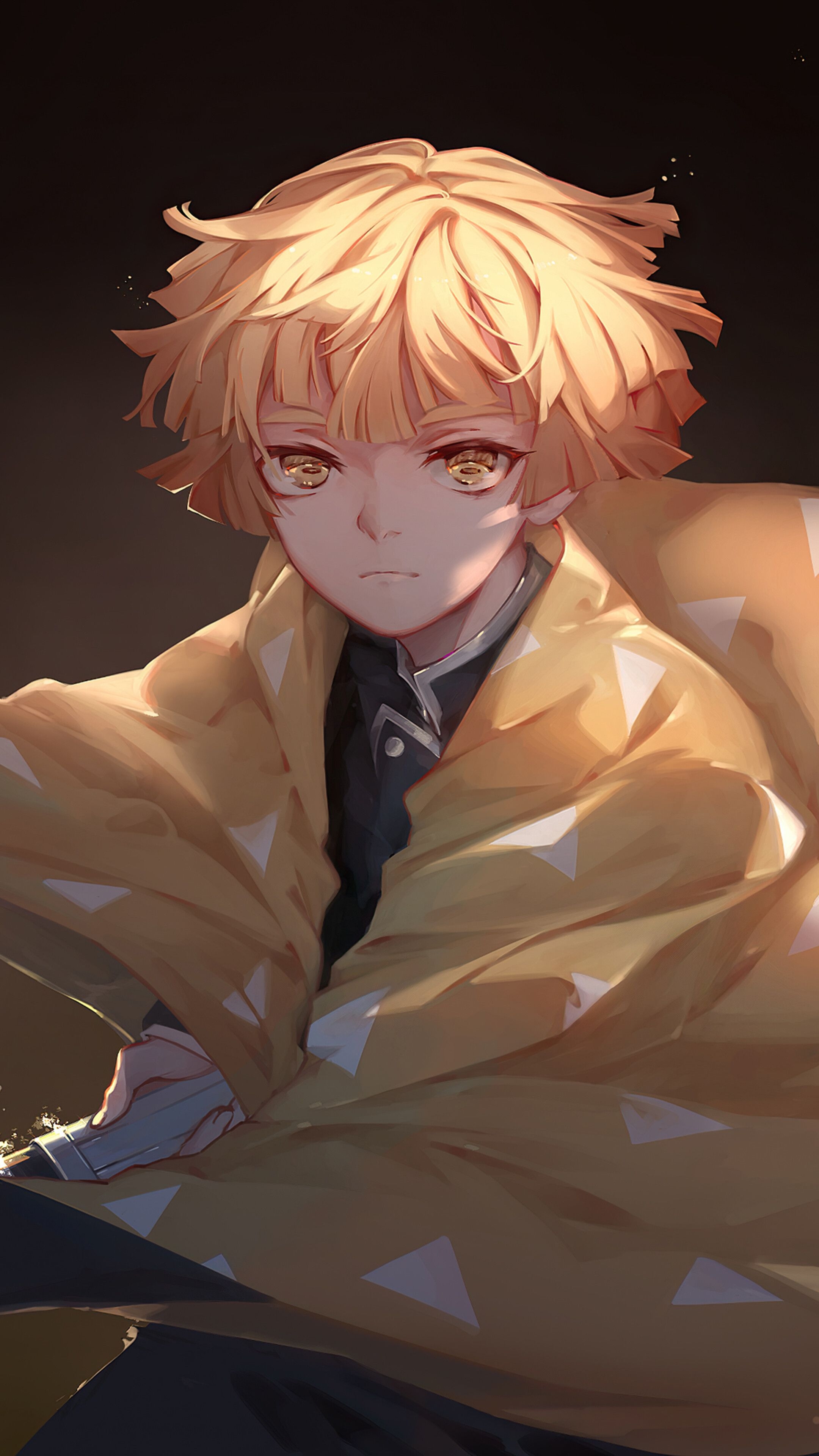 2160x3840 Zenitsu, Kimetsu no Yaiba, 4K phone HD Wallpaper, Image, Background, Photo and Picture. Mocah HD Wallpaper, Phone