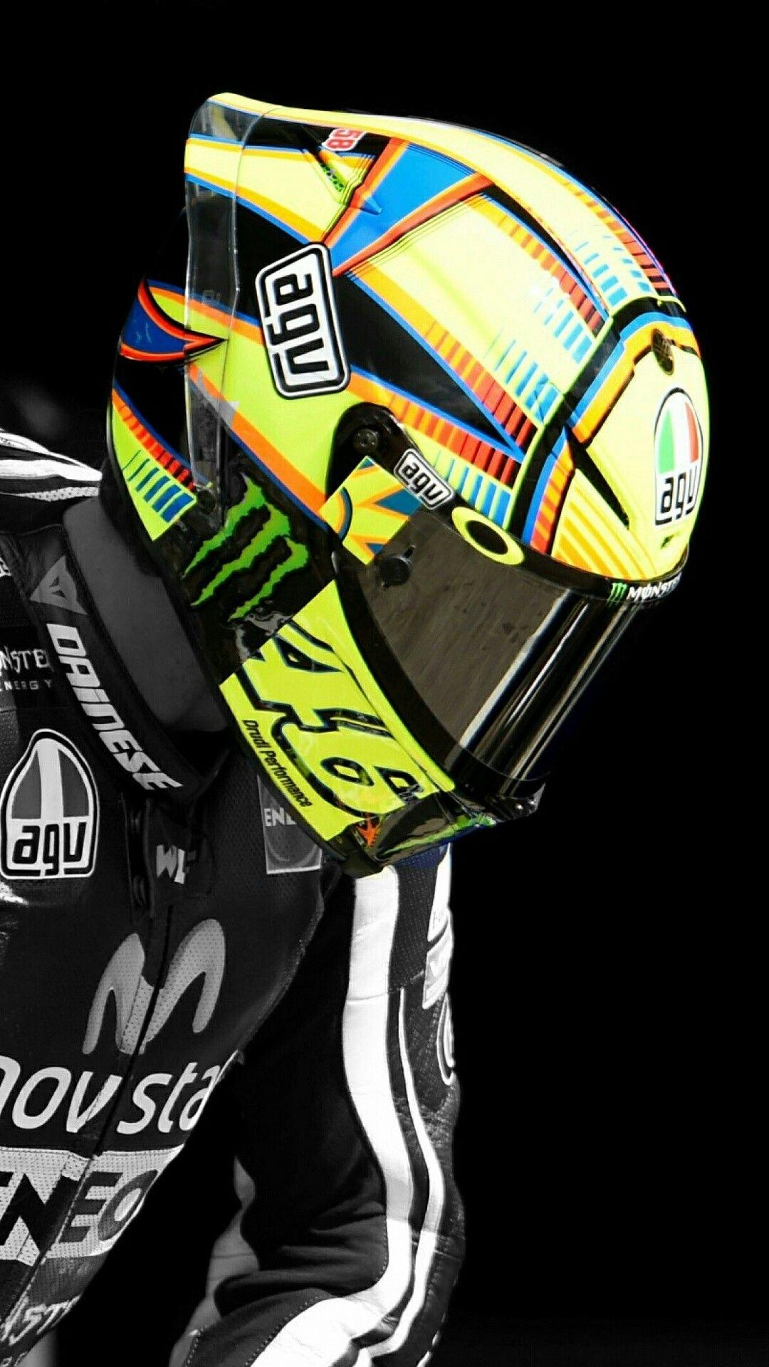 1080x1920 ValentinoRossi 46 #YamahaTeam. bikes. Valentino rossi, Valentino, Phone