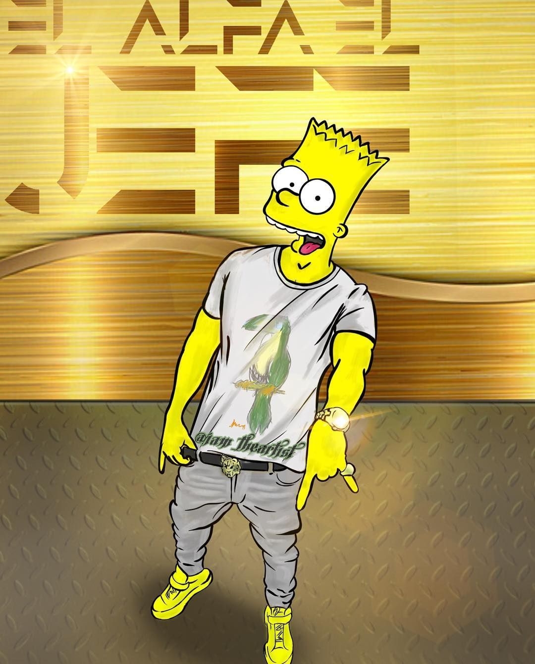 1080x1350 Bart simpson, Phone